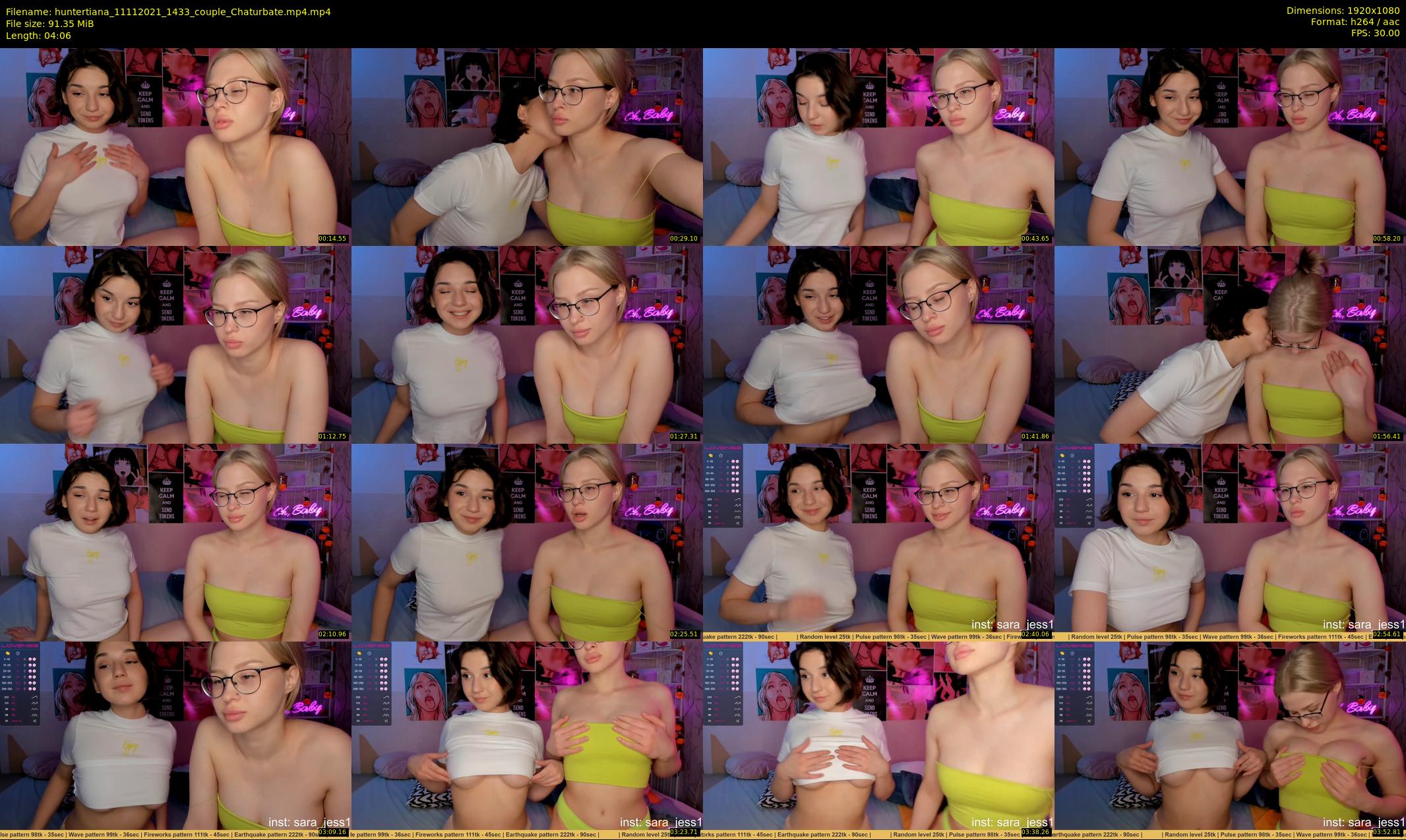 huntertiana — 5 minute Chaturbate female cam show recording, 1080p, Nov 11, 2021