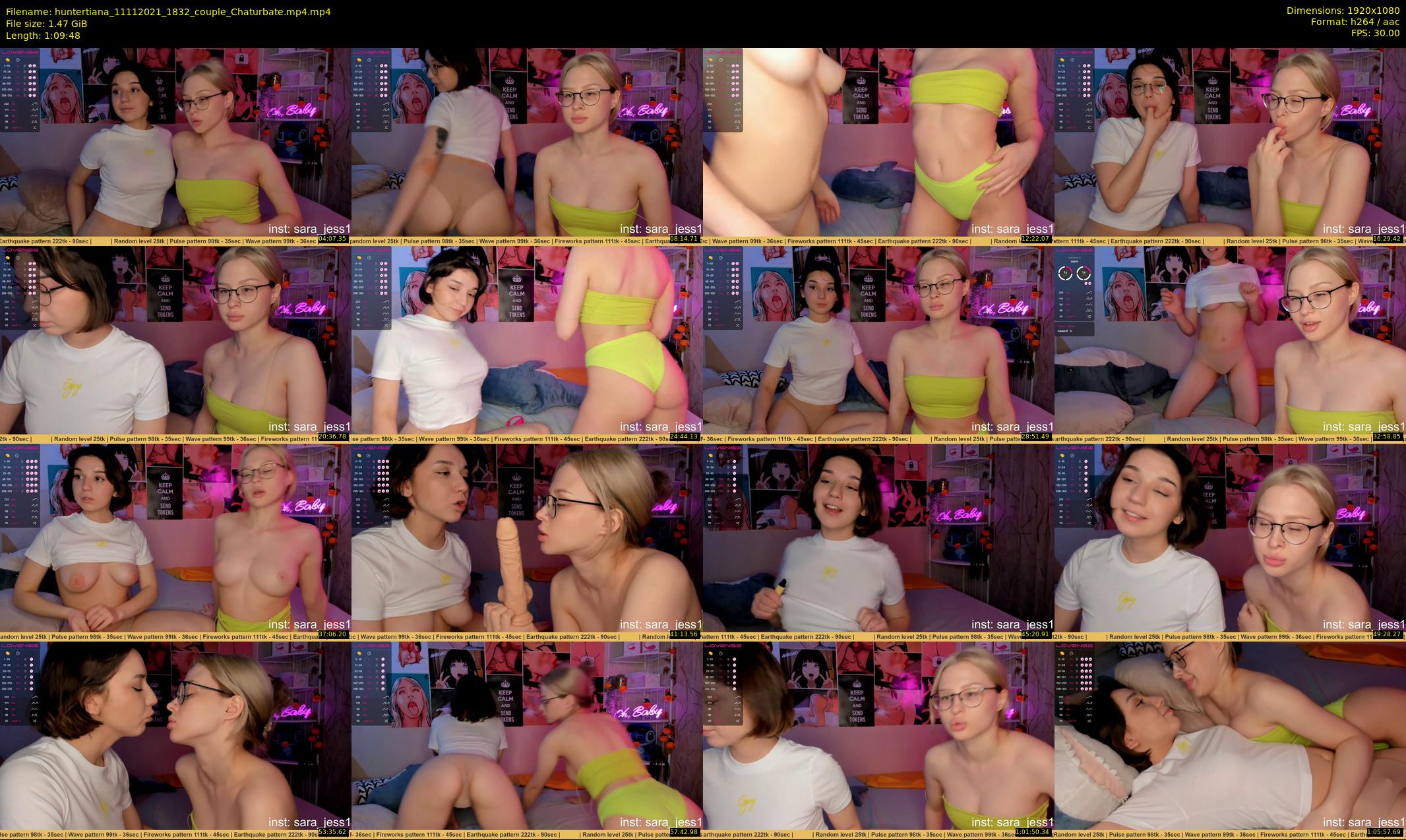 huntertiana — 70 minute Chaturbate female cam show recording, 1080p, Nov 11, 2021