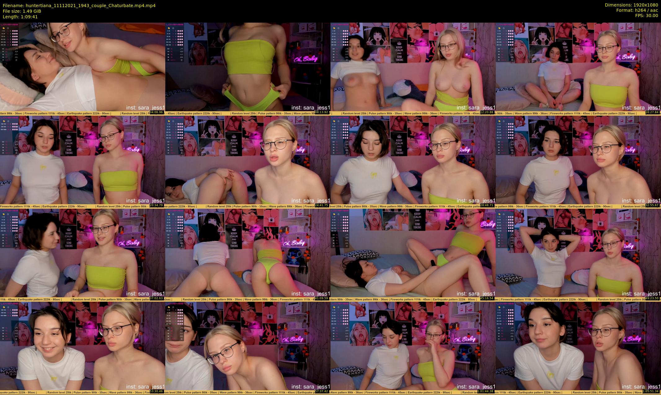 huntertiana — 70 minute Chaturbate female cam show recording, 1080p, Nov 11, 2021