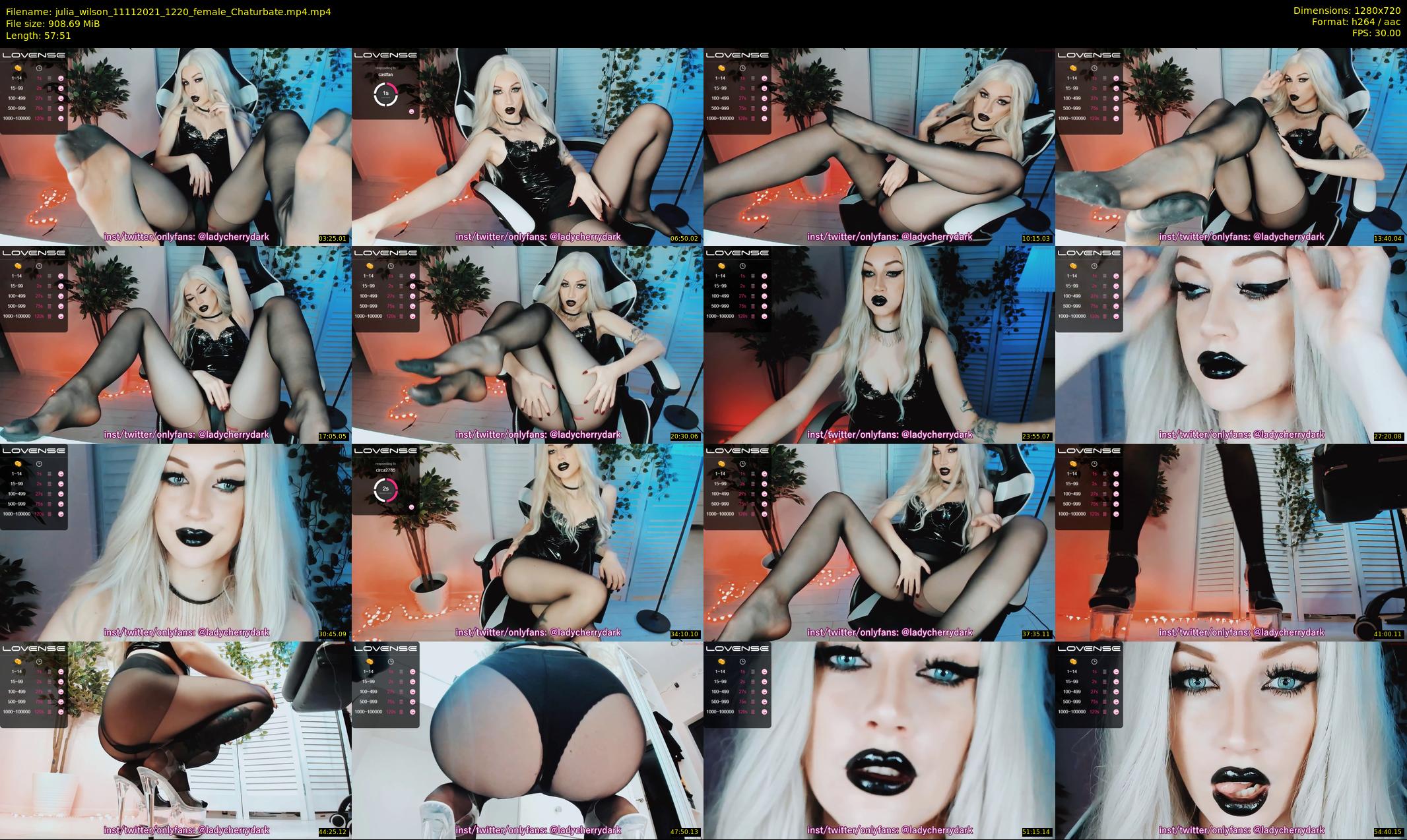 julia_wilson — 58 minute Chaturbate female cam show recording, 720p, Nov 11, 2021