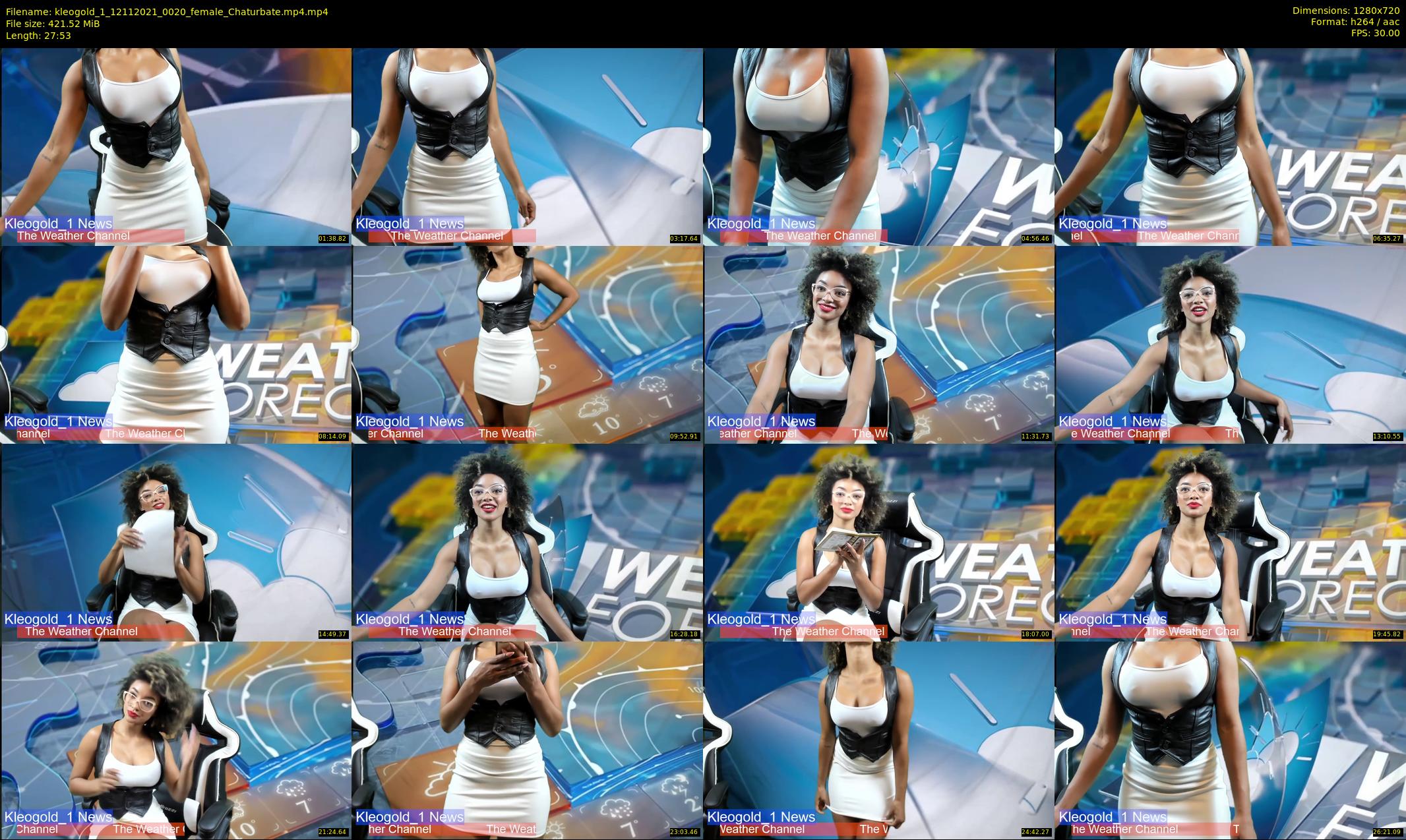 kleogold_1 — 28 minute Chaturbate female cam show recording, 720p, Nov 12, 2021