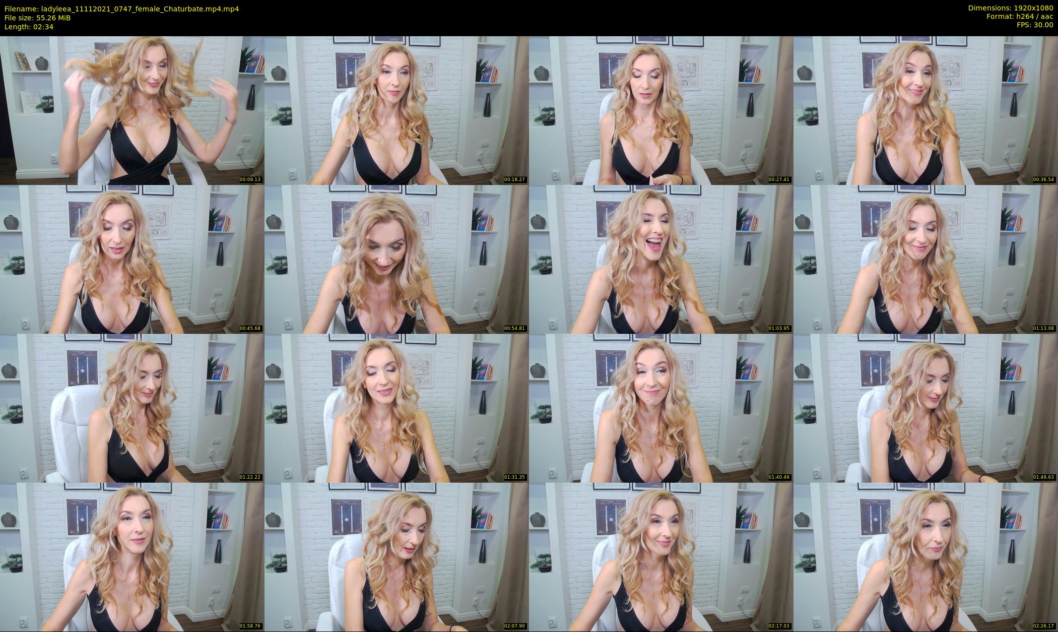 ladyleea — 3 minute Chaturbate female cam show recording, 1080p, Nov 11, 2021