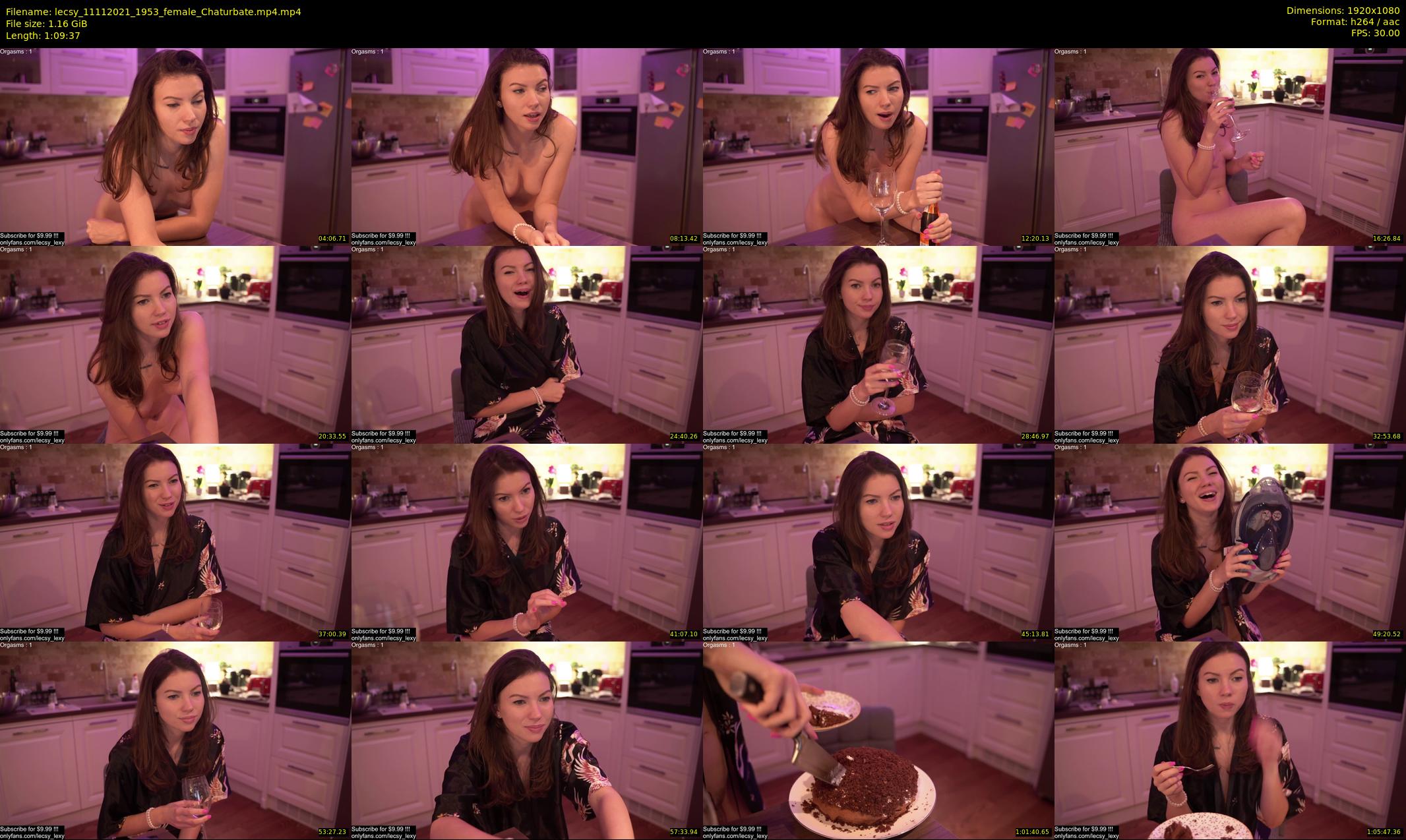 lecsy — 70 minute Chaturbate female cam show recording, 1080p, Nov 11, 2021