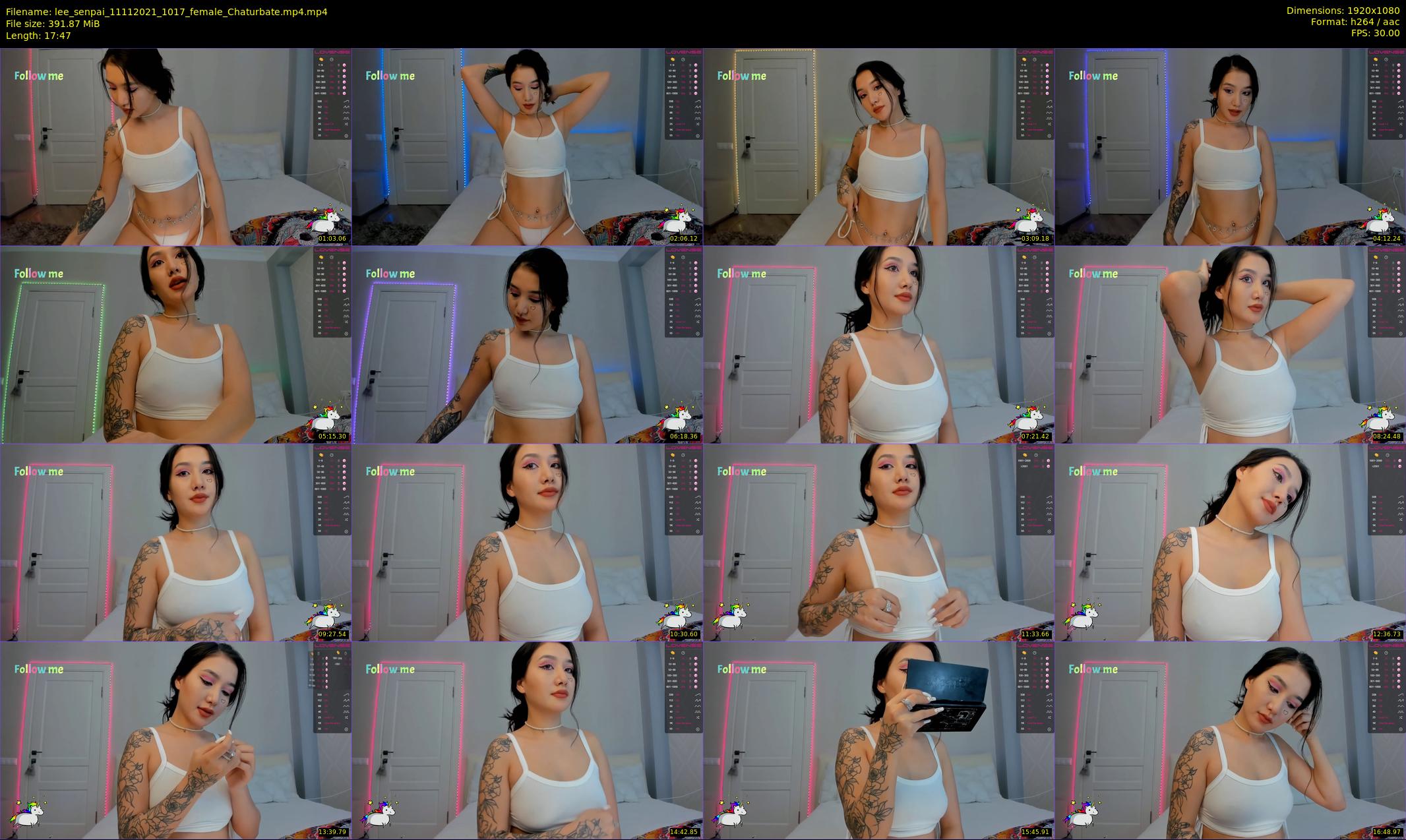 lee_senpai — 18 minute Chaturbate female cam show recording, 1080p, Nov 11, 2021
