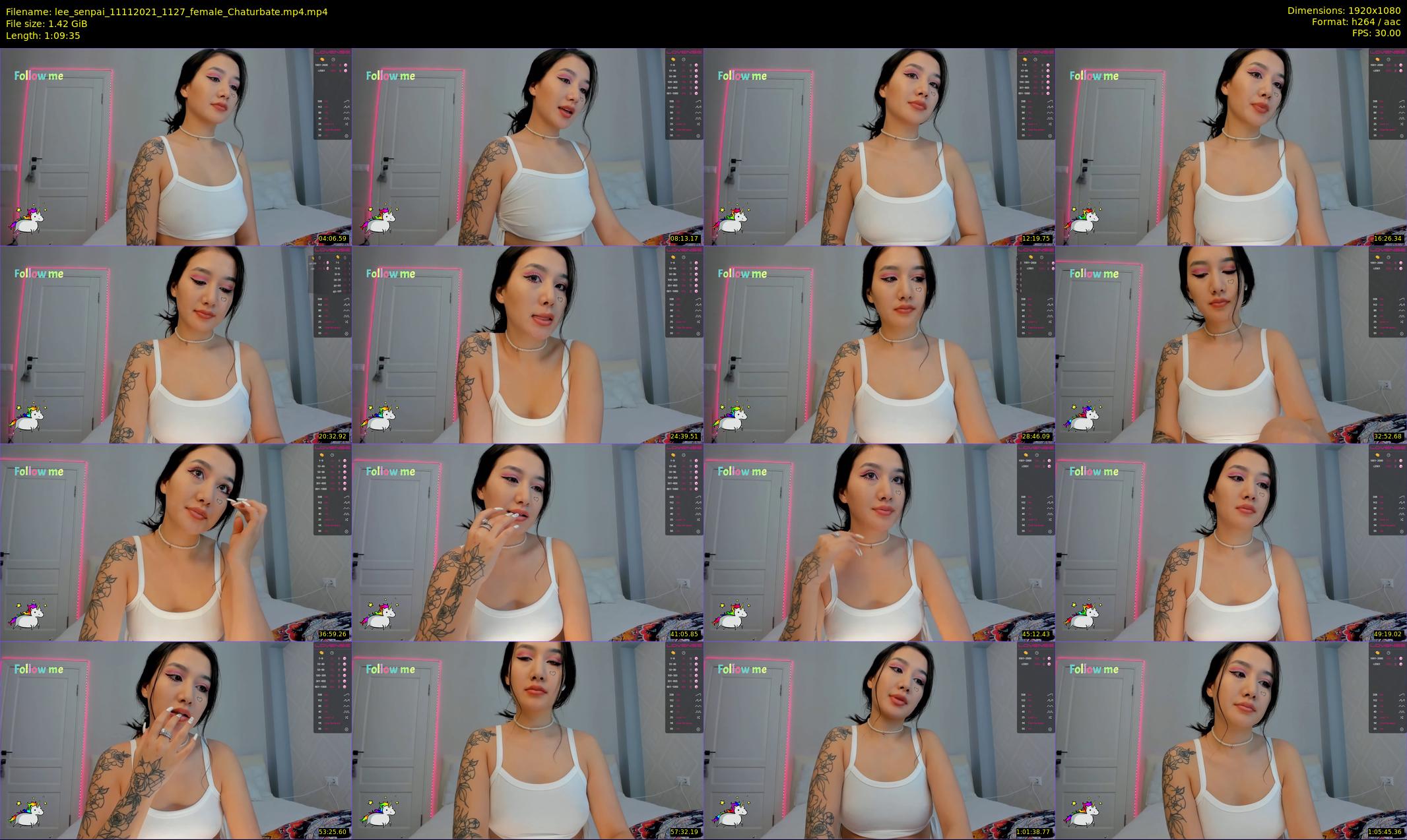 lee_senpai — 70 minute Chaturbate female cam show recording, 1080p, Nov 11, 2021