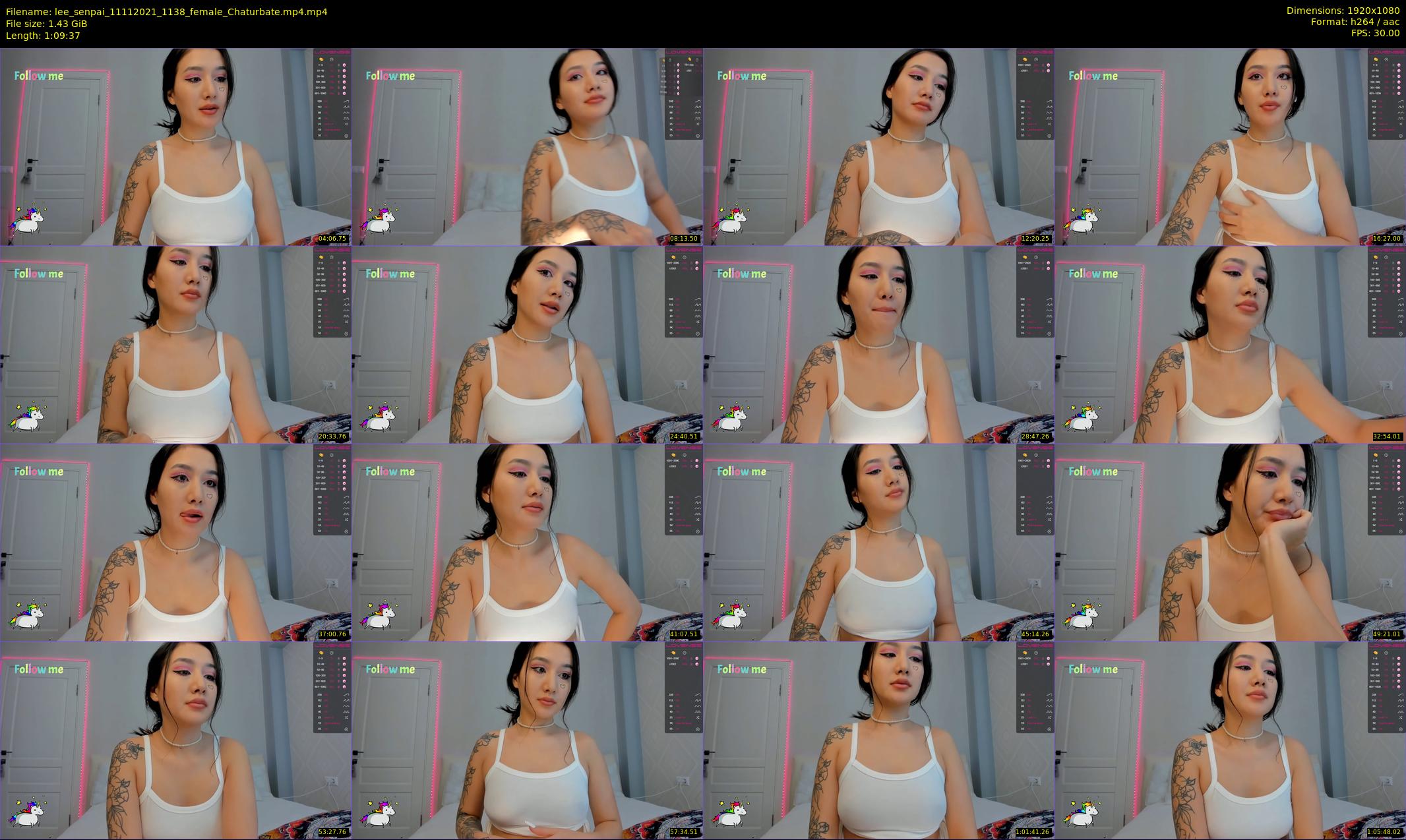 lee_senpai — 70 minute Chaturbate female cam show recording, 1080p, Nov 11, 2021