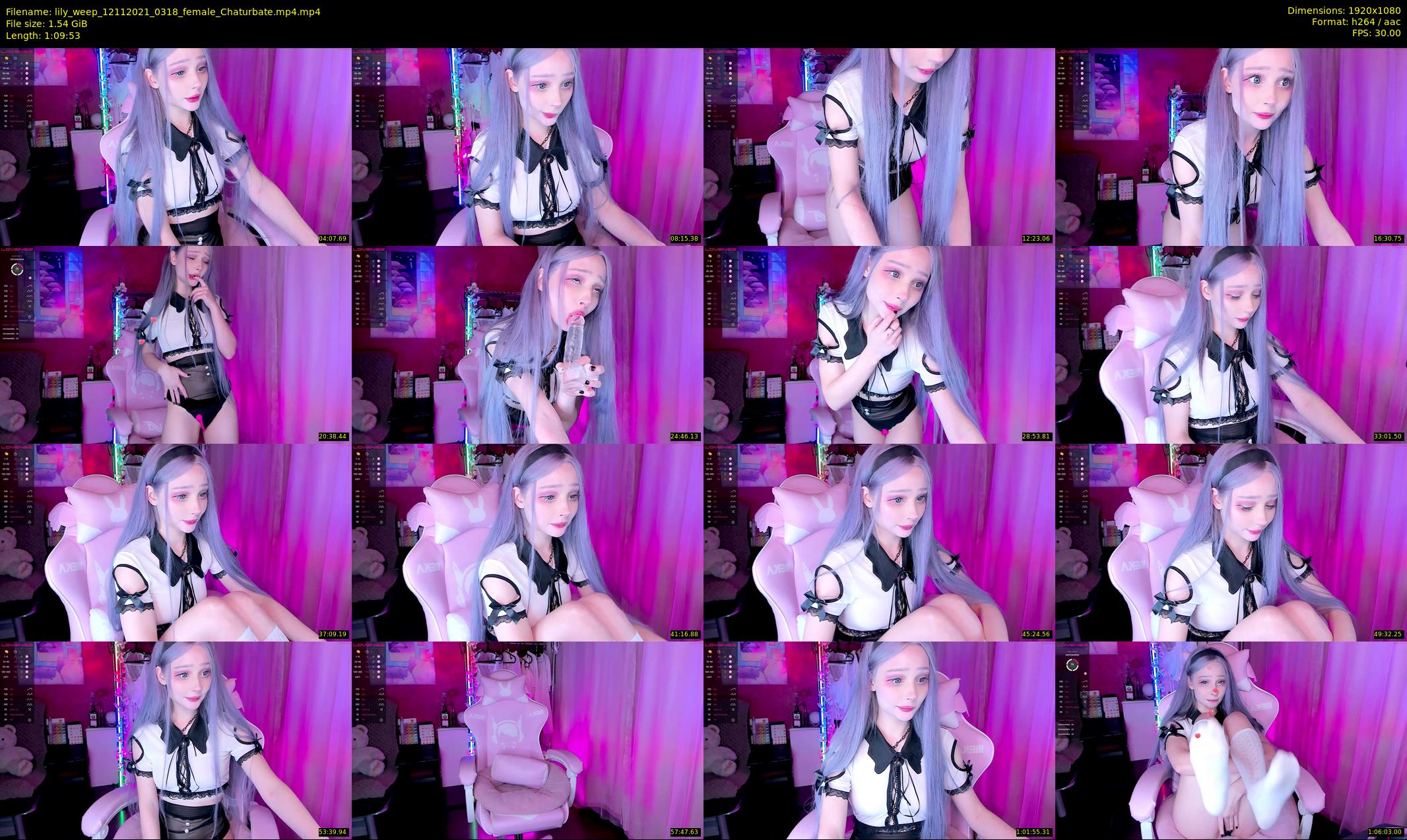 lily_weep — 70 minute Chaturbate female cam show recording, 1080p, Nov 12, 2021