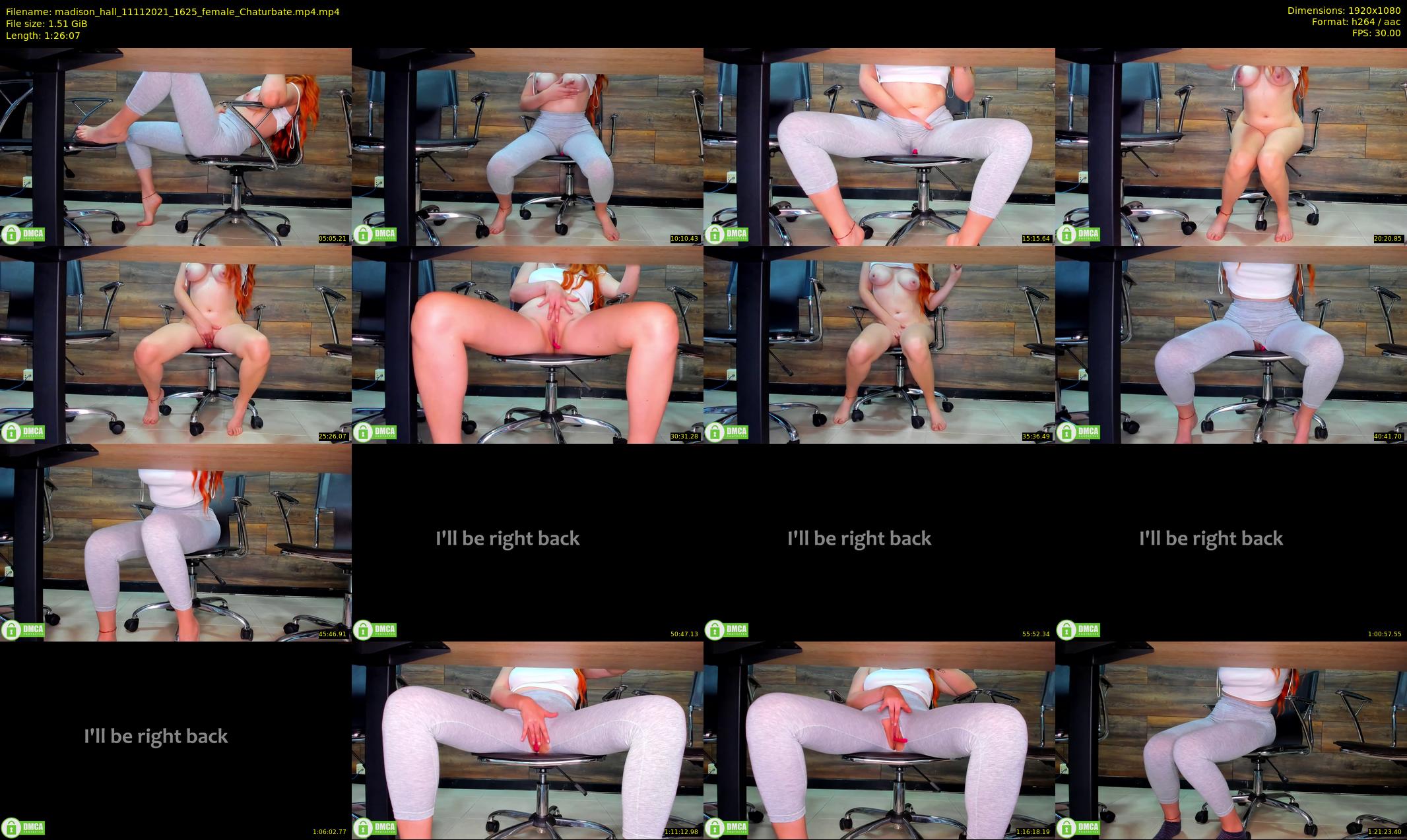 madison_hall — 87 minute Chaturbate female cam show recording, 1080p, Nov 11, 2021