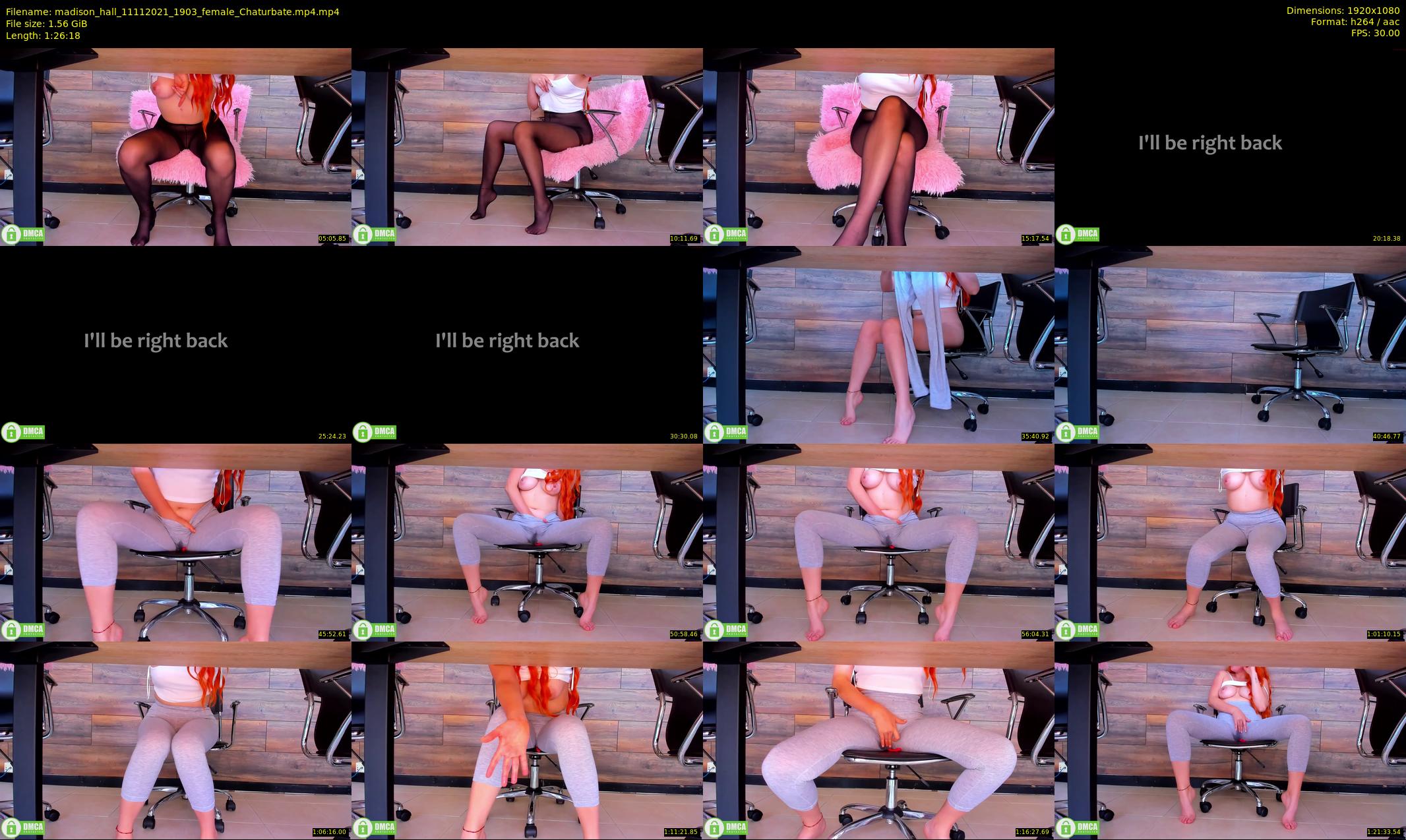 madison_hall — 87 minute Chaturbate female cam show recording, 1080p, Nov 11, 2021
