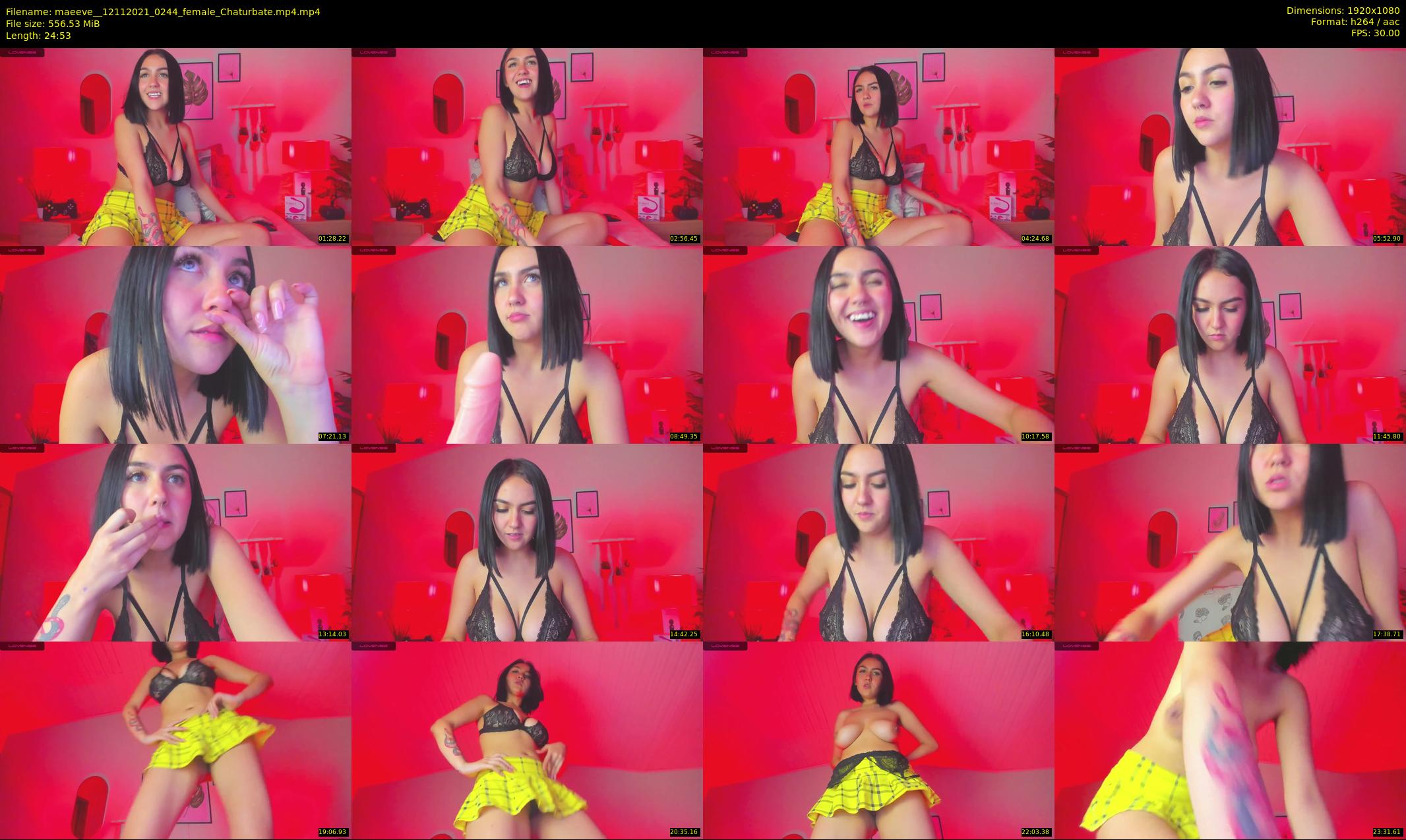 maeeve_ — 25 minute Chaturbate female cam show recording, 1080p, Nov 12, 2021