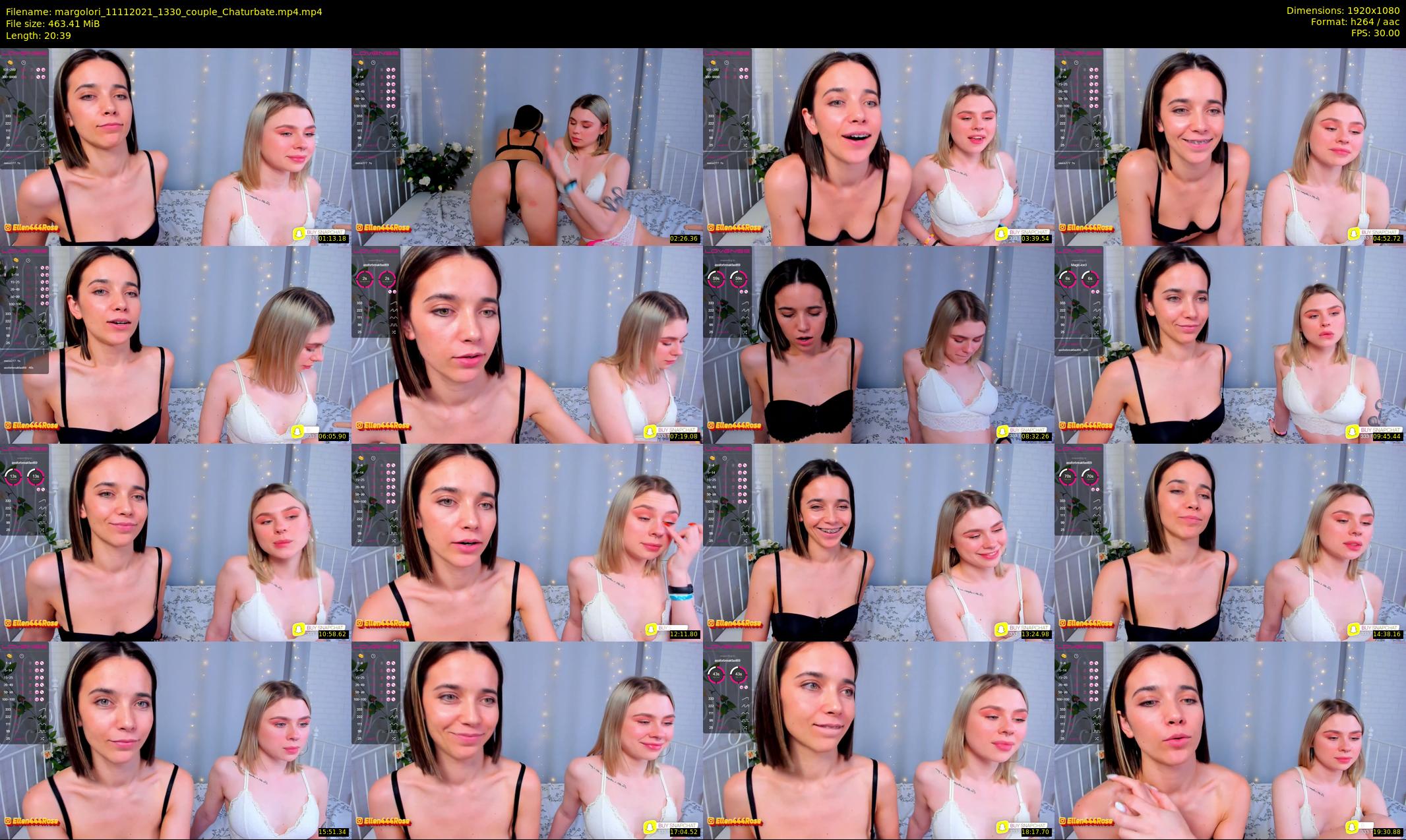 margolori — 21 minute Chaturbate couple cam show recording, 1080p, Nov 11, 2021