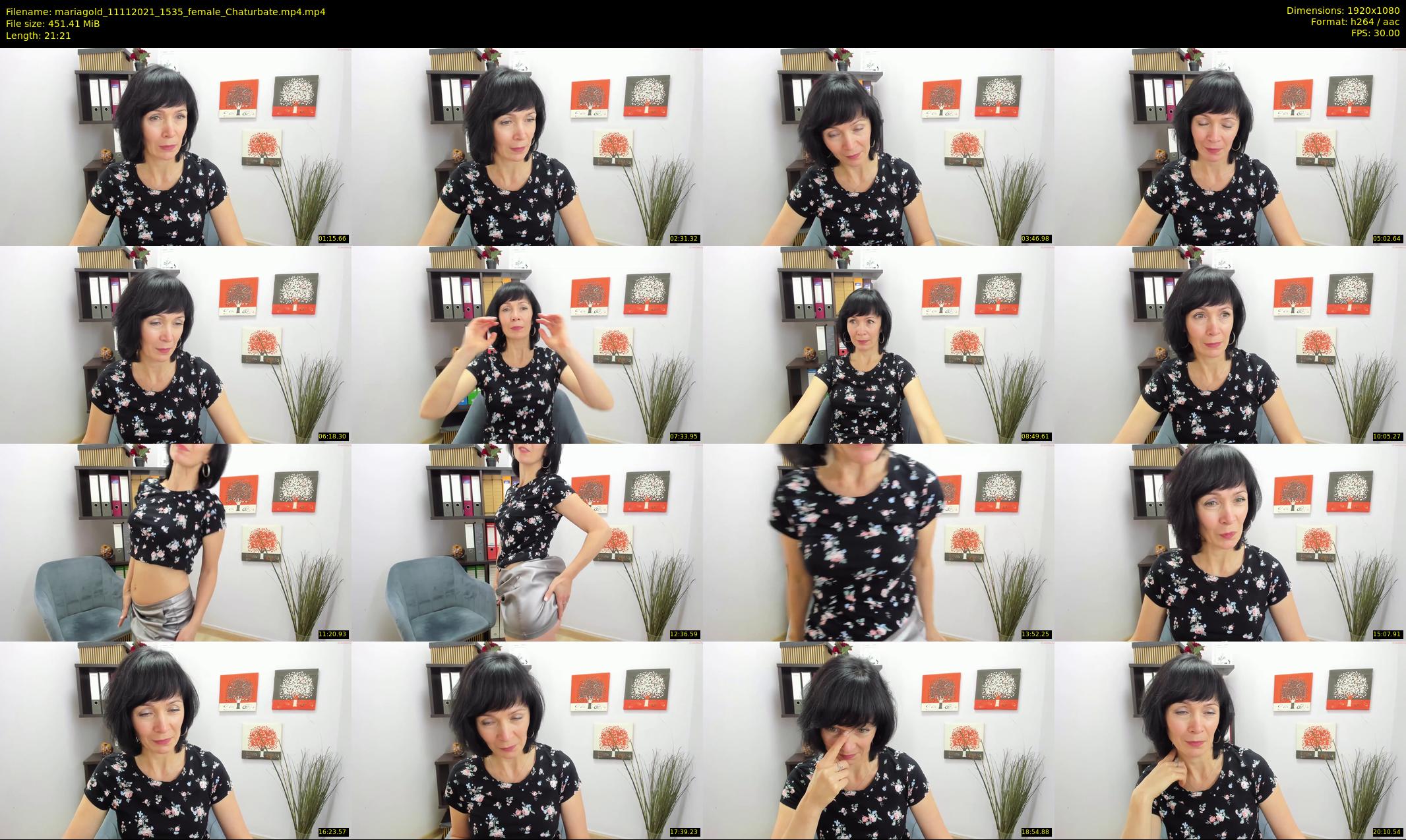 mariagold — 22 minute Chaturbate female cam show recording, 1080p, Nov 11, 2021