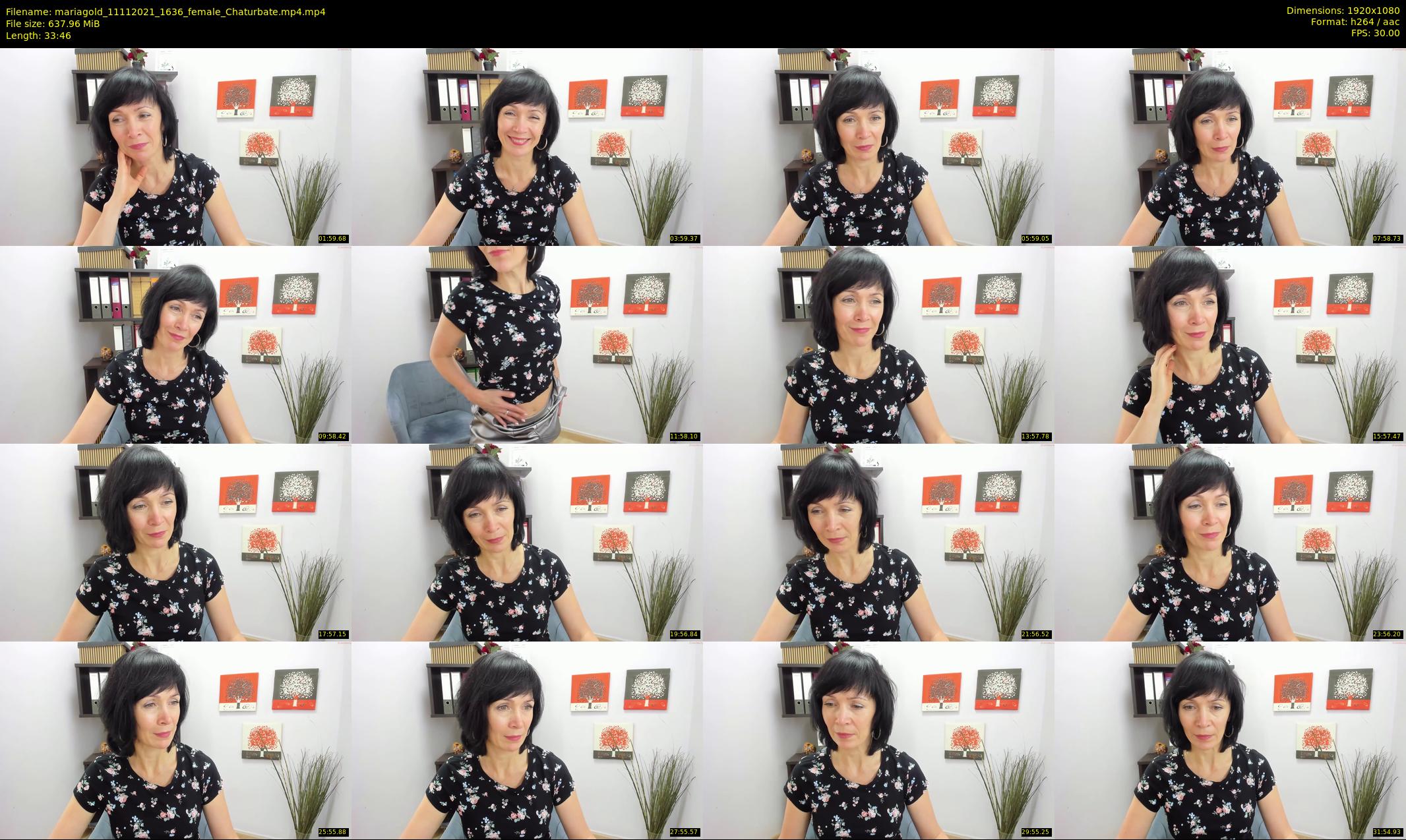 mariagold — 34 minute Chaturbate female cam show recording, 1080p, Nov 11, 2021