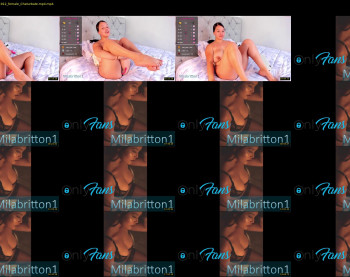 milabritton1 — 22 minute Chaturbate female cam show recording, 720p, Nov 11, 2021