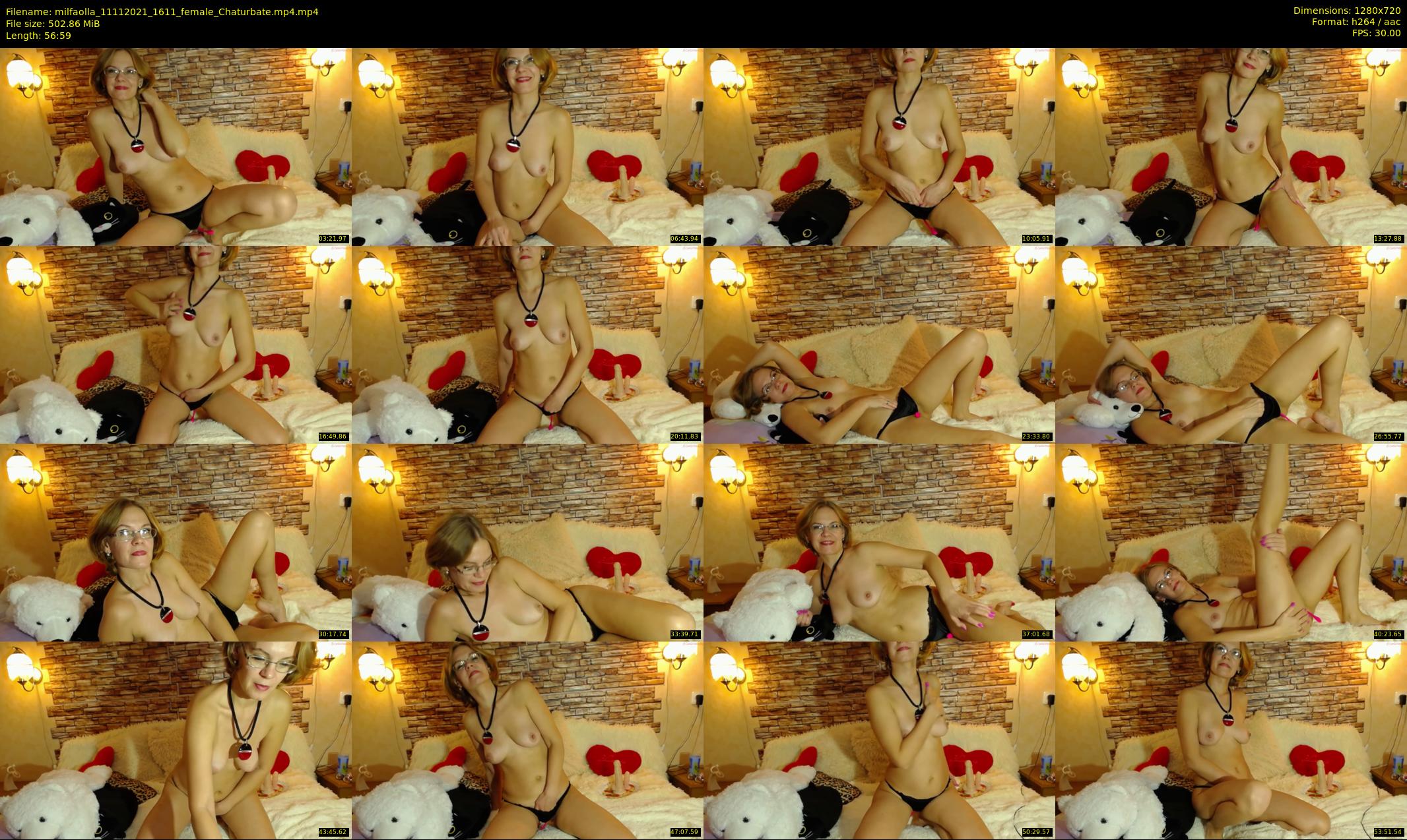 milfaolla — 57 minute Chaturbate female cam show recording, 720p, Nov 11, 2021