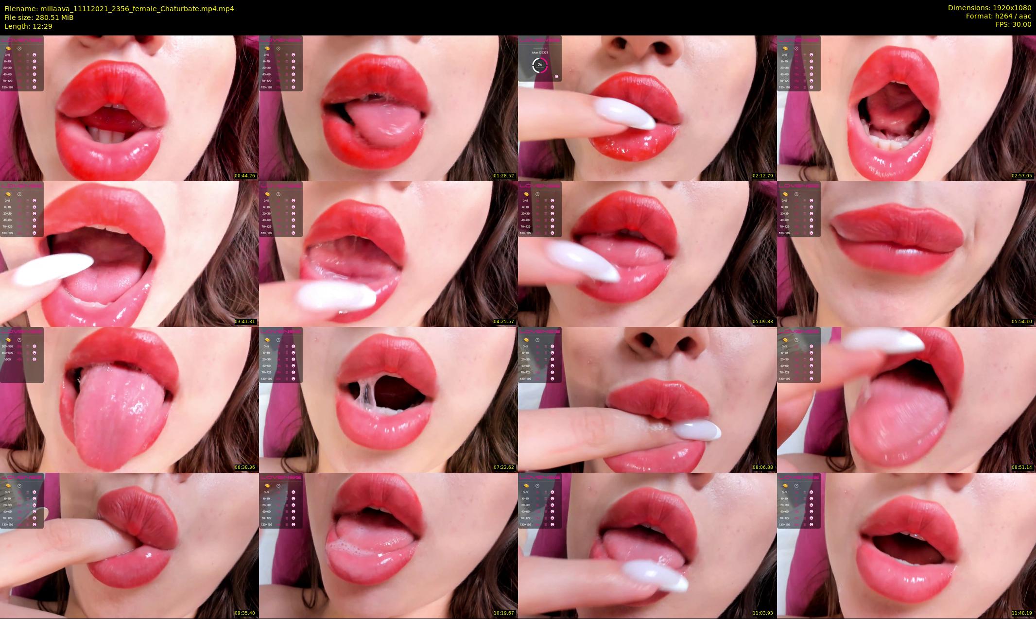 millaava — 13 minute Chaturbate female cam show recording, 1080p, Nov 11, 2021