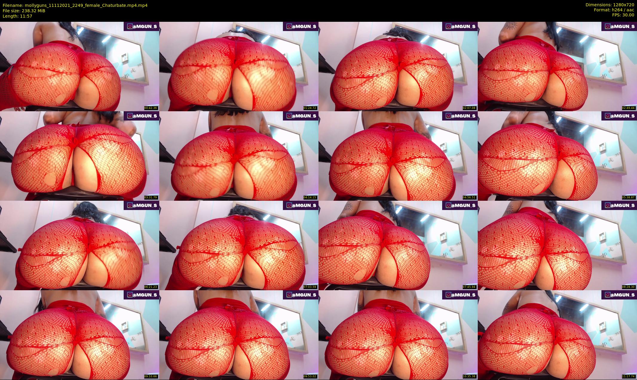 mollyguns — 12 minute Chaturbate female cam show recording, 720p, Nov 11, 2021