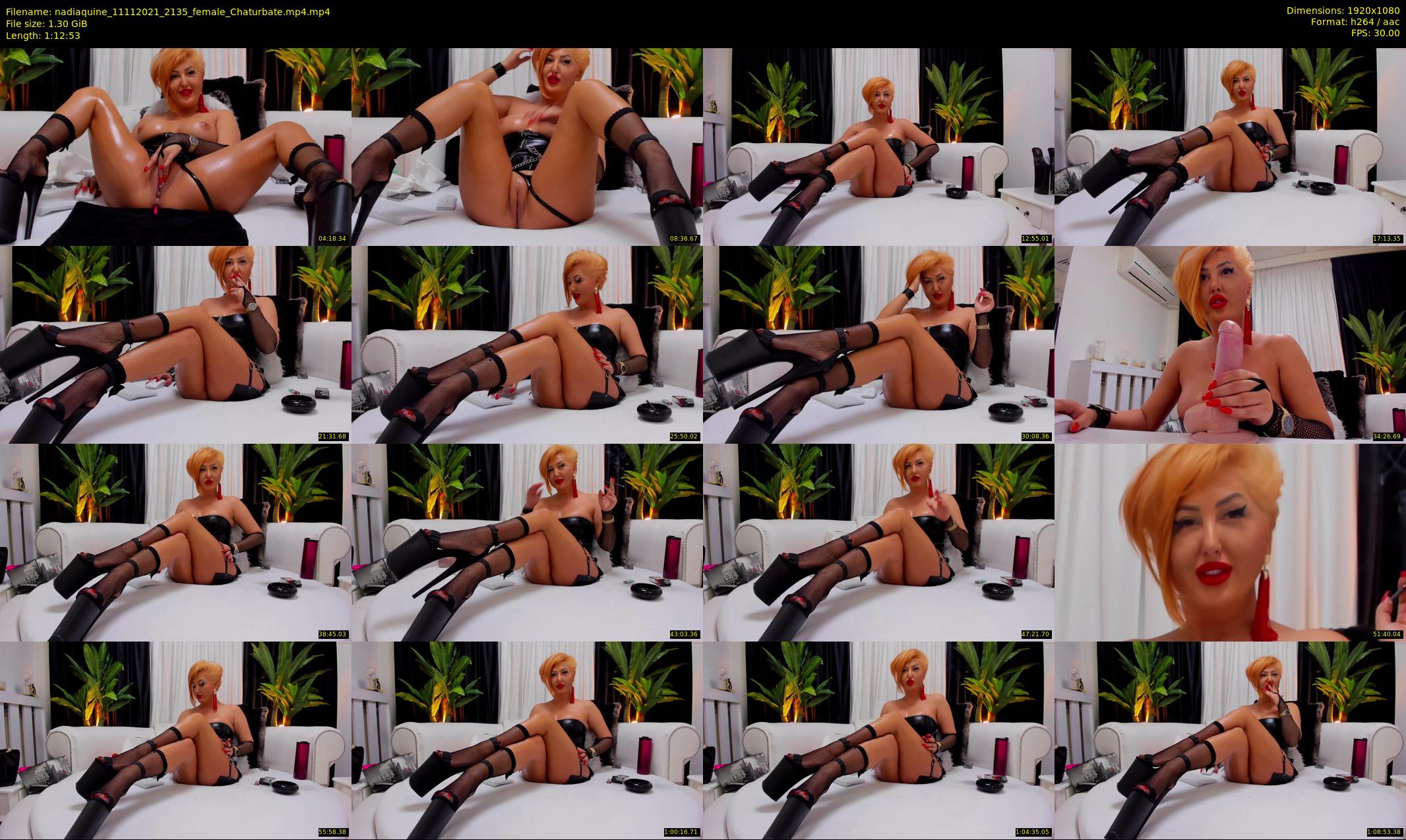 nadiaquine — 73 minute Chaturbate female cam show recording, 1080p, Nov 11, 2021