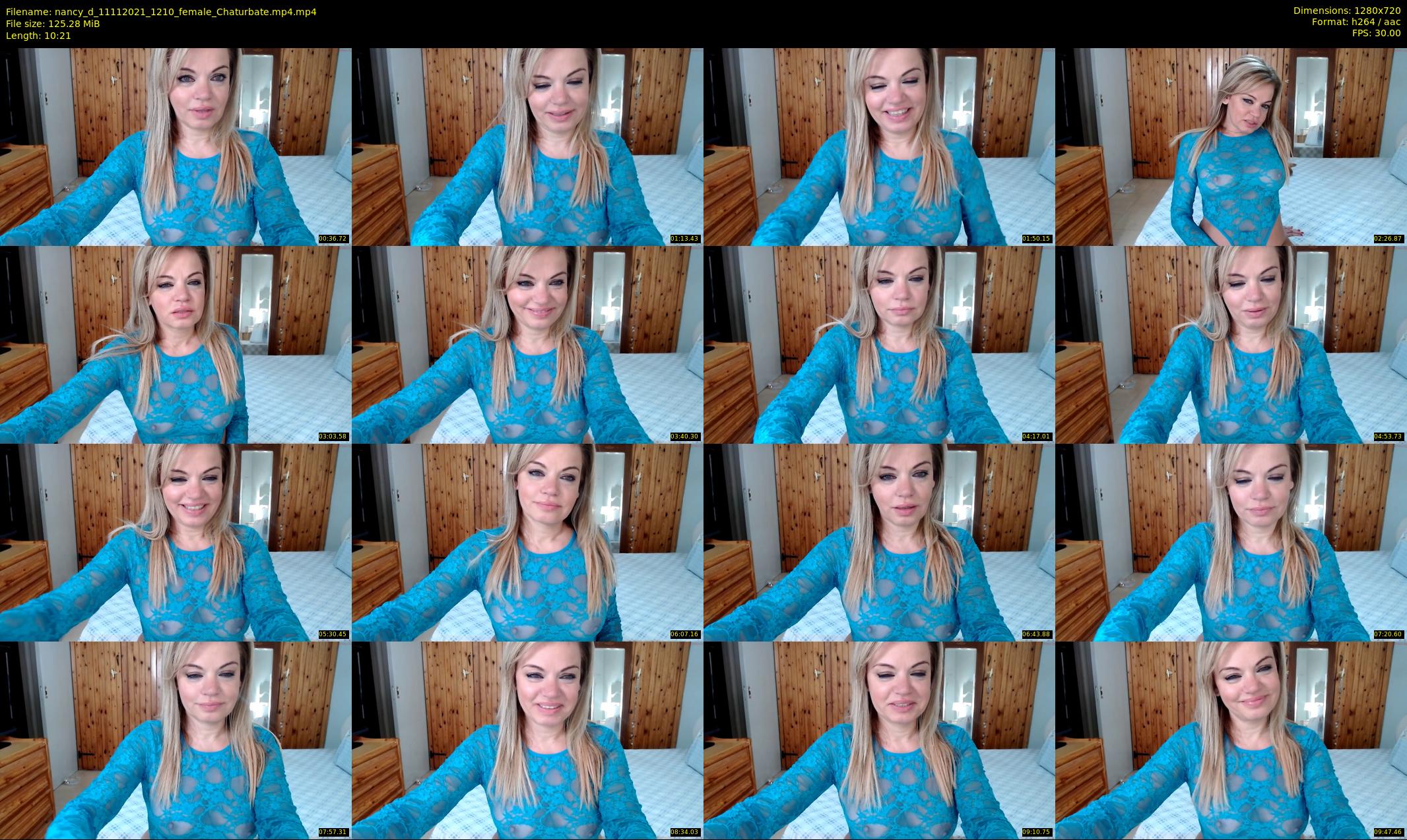 nancy_d — 11 minute Chaturbate female cam show recording, 720p, Nov 11, 2021