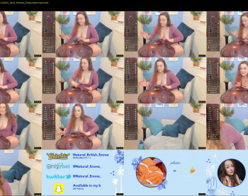 natural_british_emma — 17 minute Chaturbate female cam show recording, 1080p, Nov 11, 2021