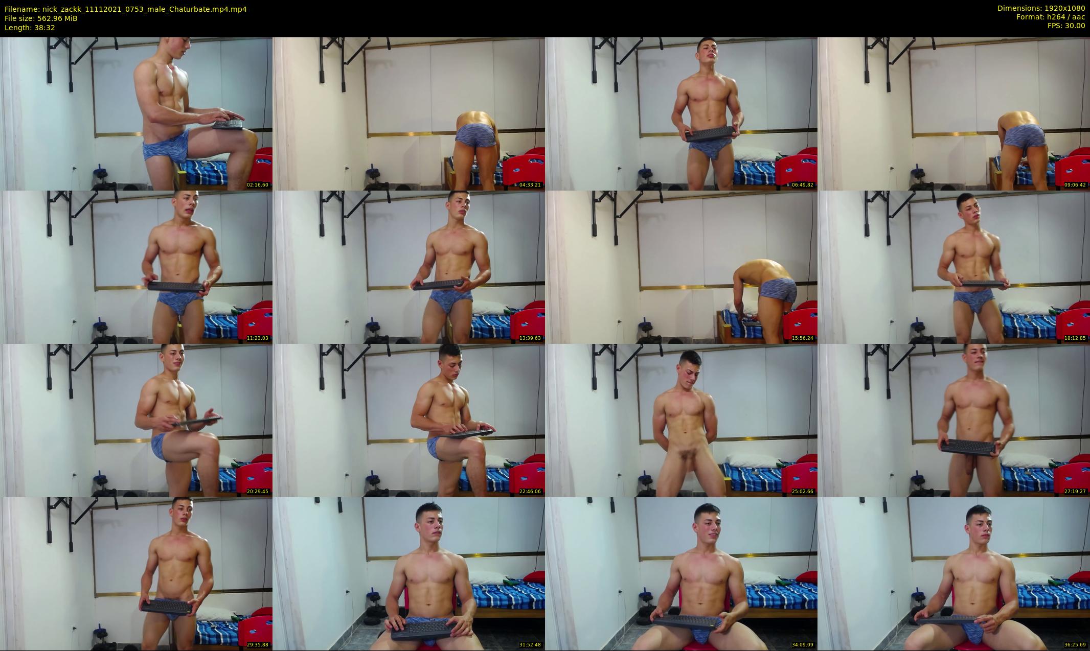 nick_zackk — 39 minute Chaturbate male cam show recording, 1080p, Nov 11, 2021