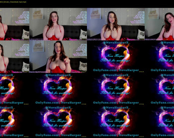novaharper — 13 minute Chaturbate female cam show recording, 1080p, Nov 11, 2021