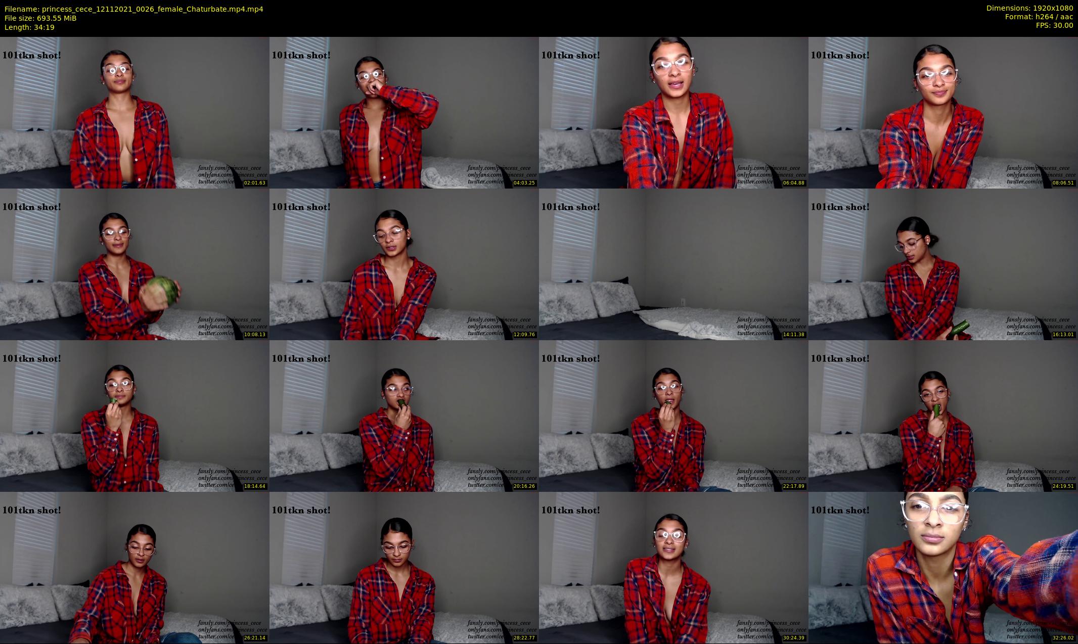 princess_cece — 35 minute Chaturbate female cam show recording, 1080p, Nov 12, 2021