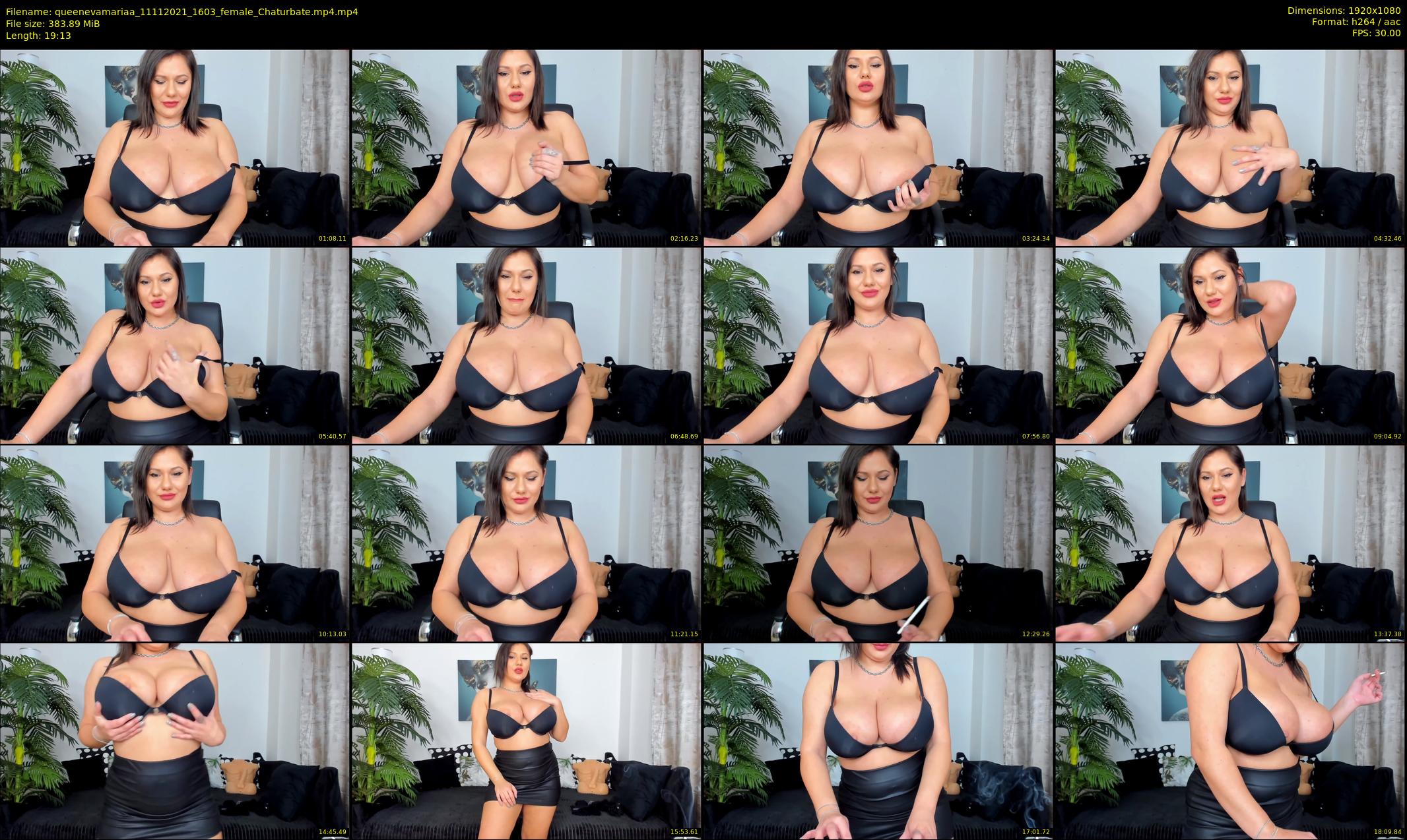 queenevamariaa — 20 minute Chaturbate female cam show recording, 1080p, Nov 11, 2021