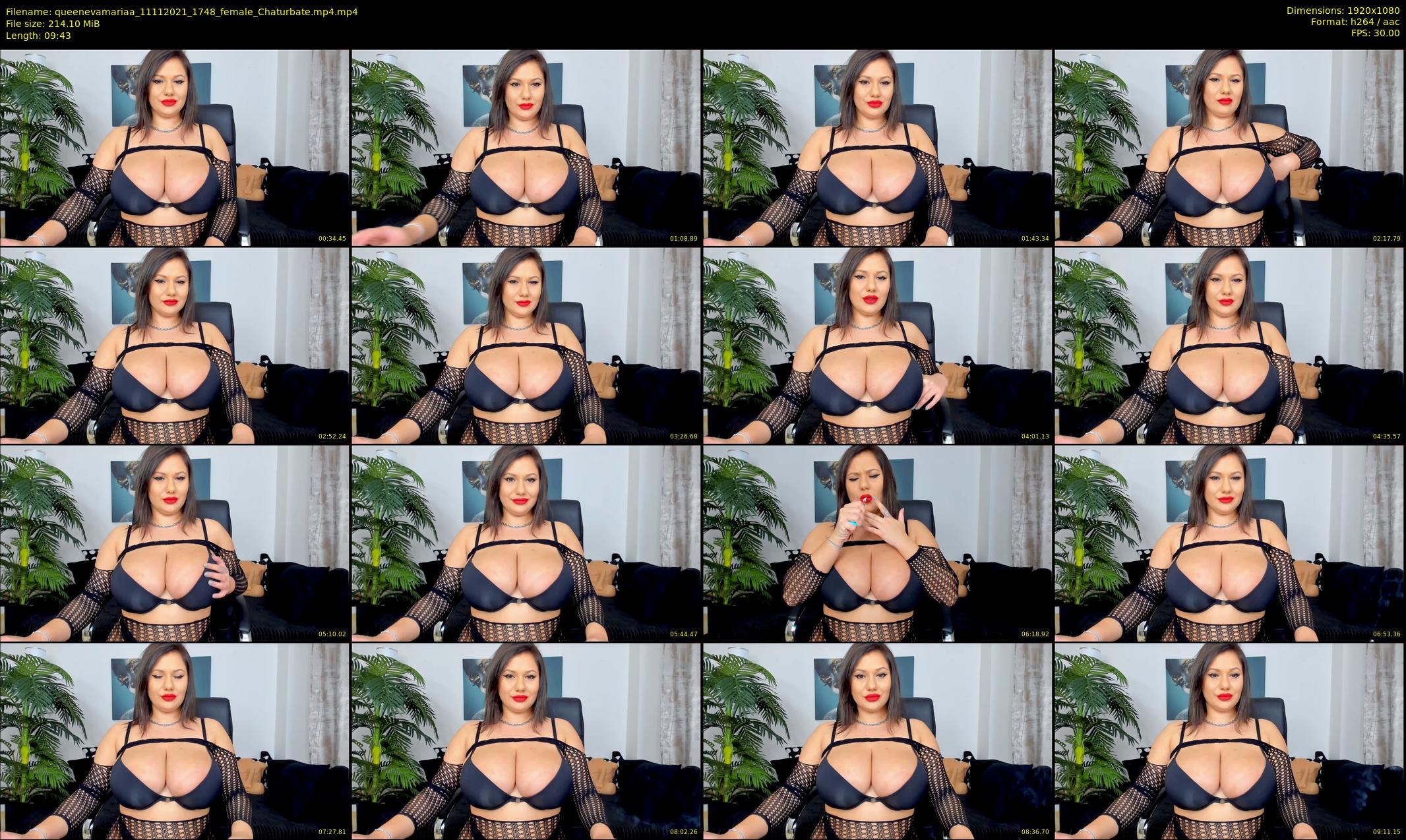 queenevamariaa — 10 minute Chaturbate female cam show recording, 1080p, Nov 11, 2021