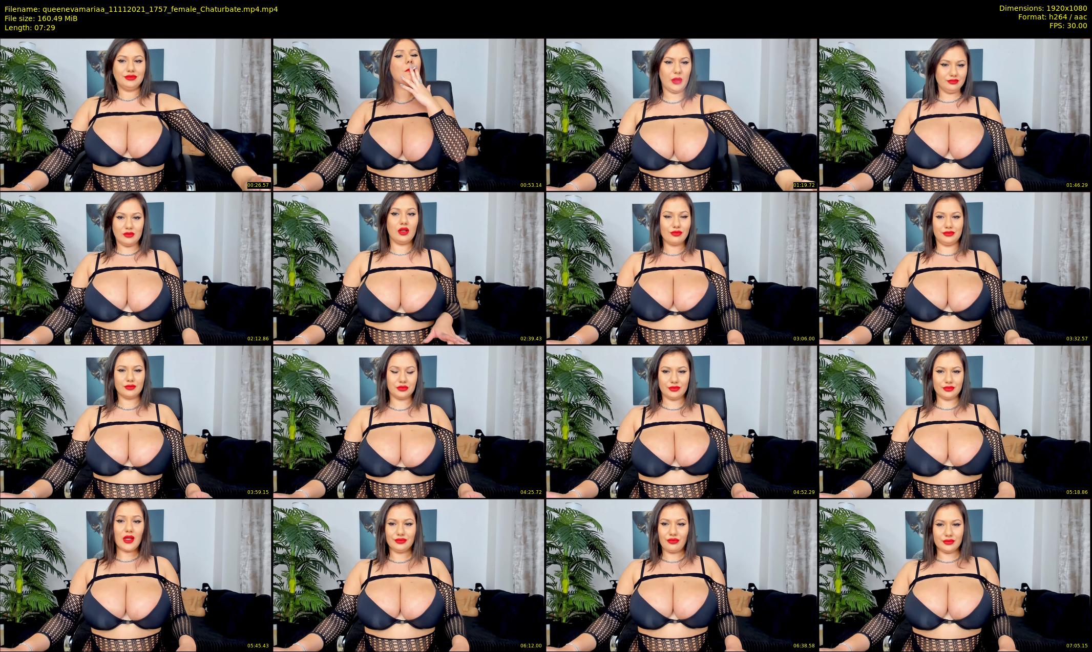queenevamariaa — 8 minute Chaturbate female cam show recording, 1080p, Nov 11, 2021
