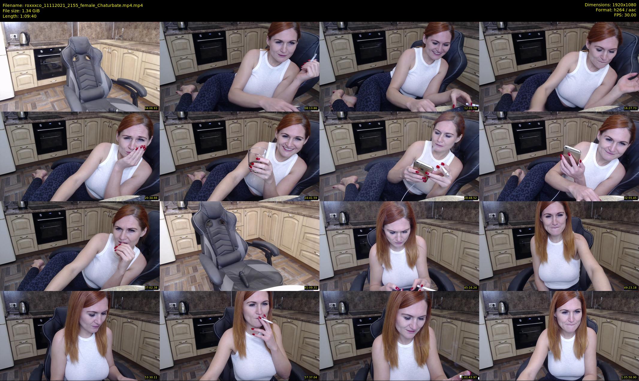 roxxxco — 70 minute Chaturbate female cam show recording, 1080p, Nov 11, 2021