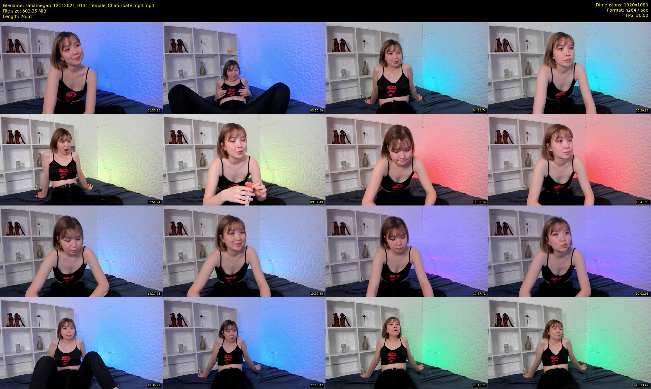 safiamegan — 27 minute Chaturbate couple cam show recording, 1080p, Nov 12, 2021