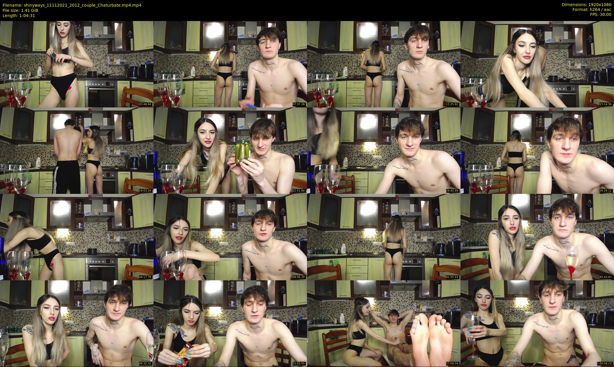 shinyways — 65 minute Chaturbate couple cam show recording, 1080p, Nov 11, 2021