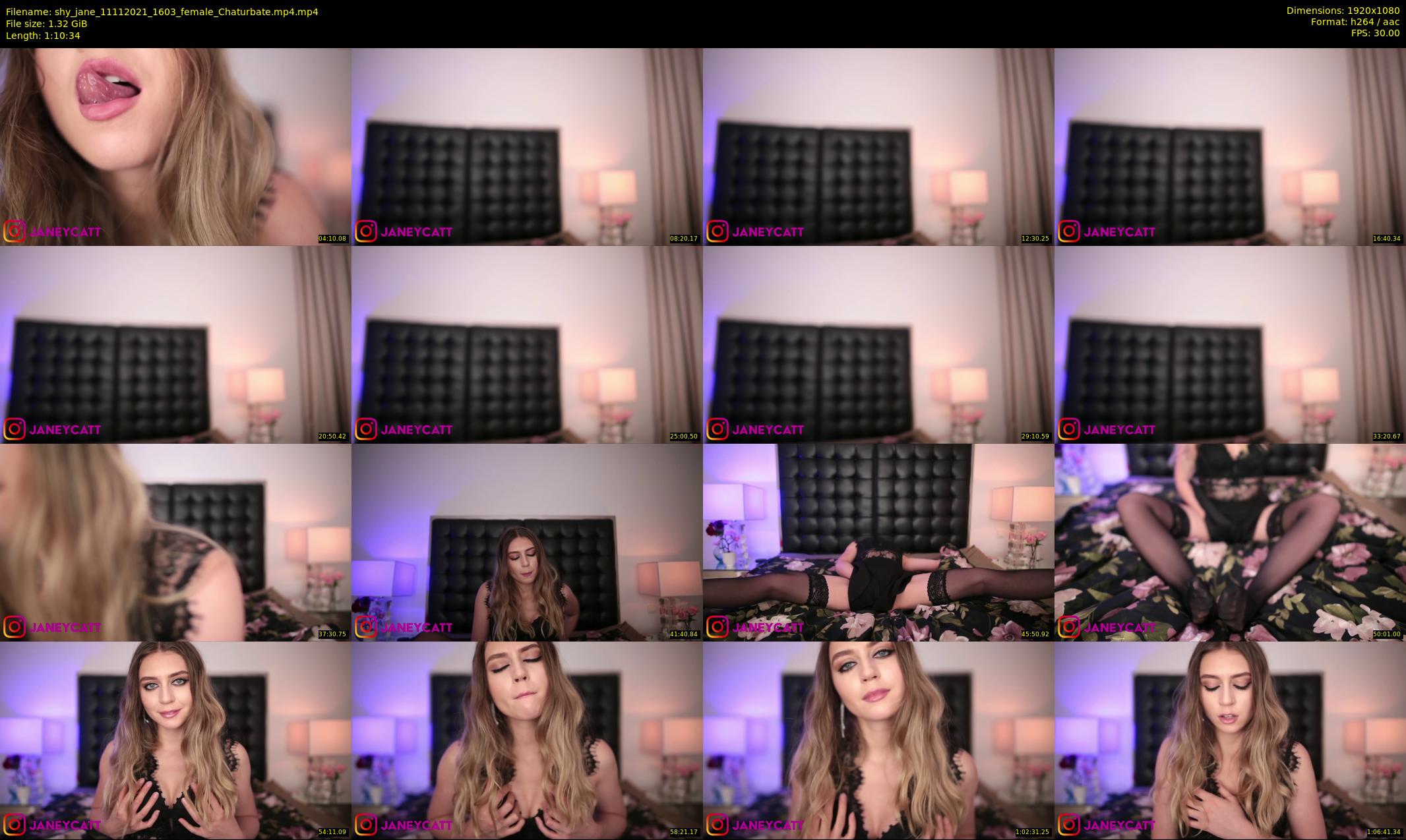 shy_jane — 71 minute Chaturbate female cam show recording, 1080p, Nov 11, 2021