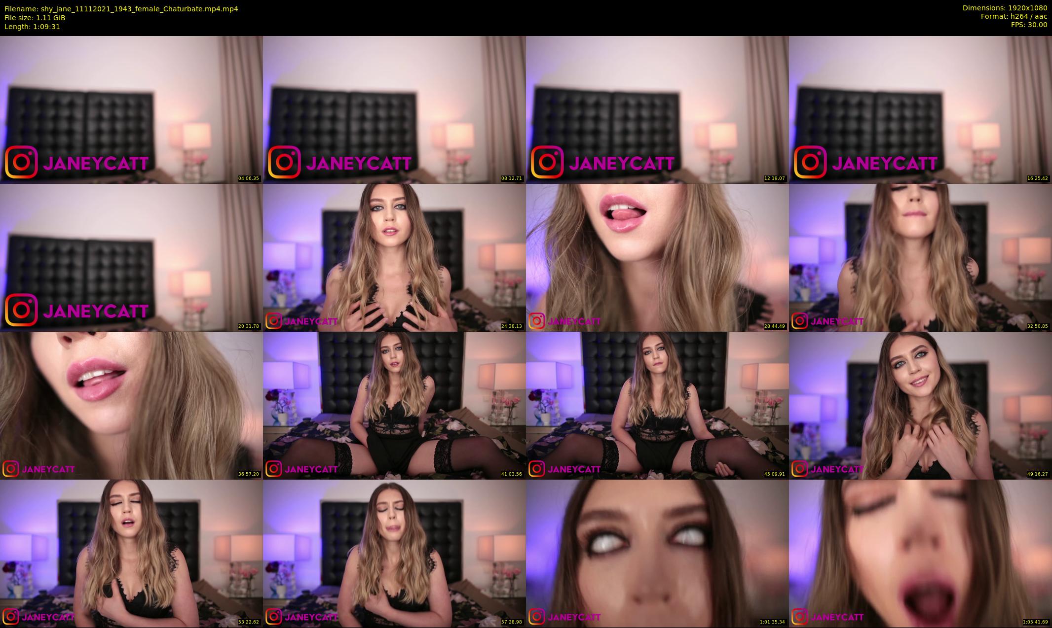 shy_jane — 70 minute Chaturbate female cam show recording, 1080p, Nov 11, 2021