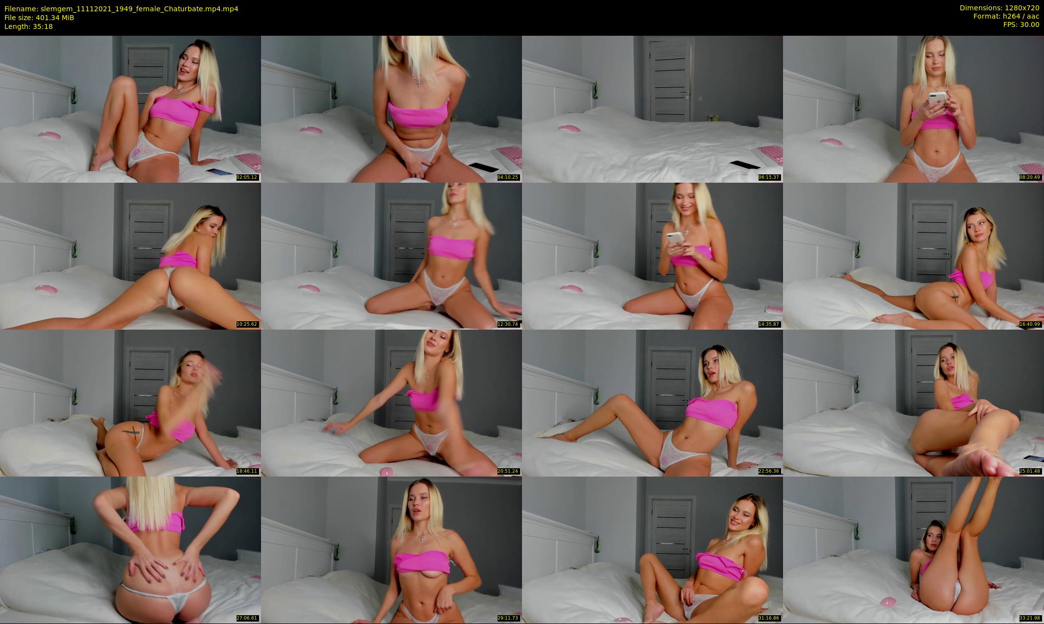 slemgem — 36 minute Chaturbate couple cam show recording, 720p, Nov 11, 2021