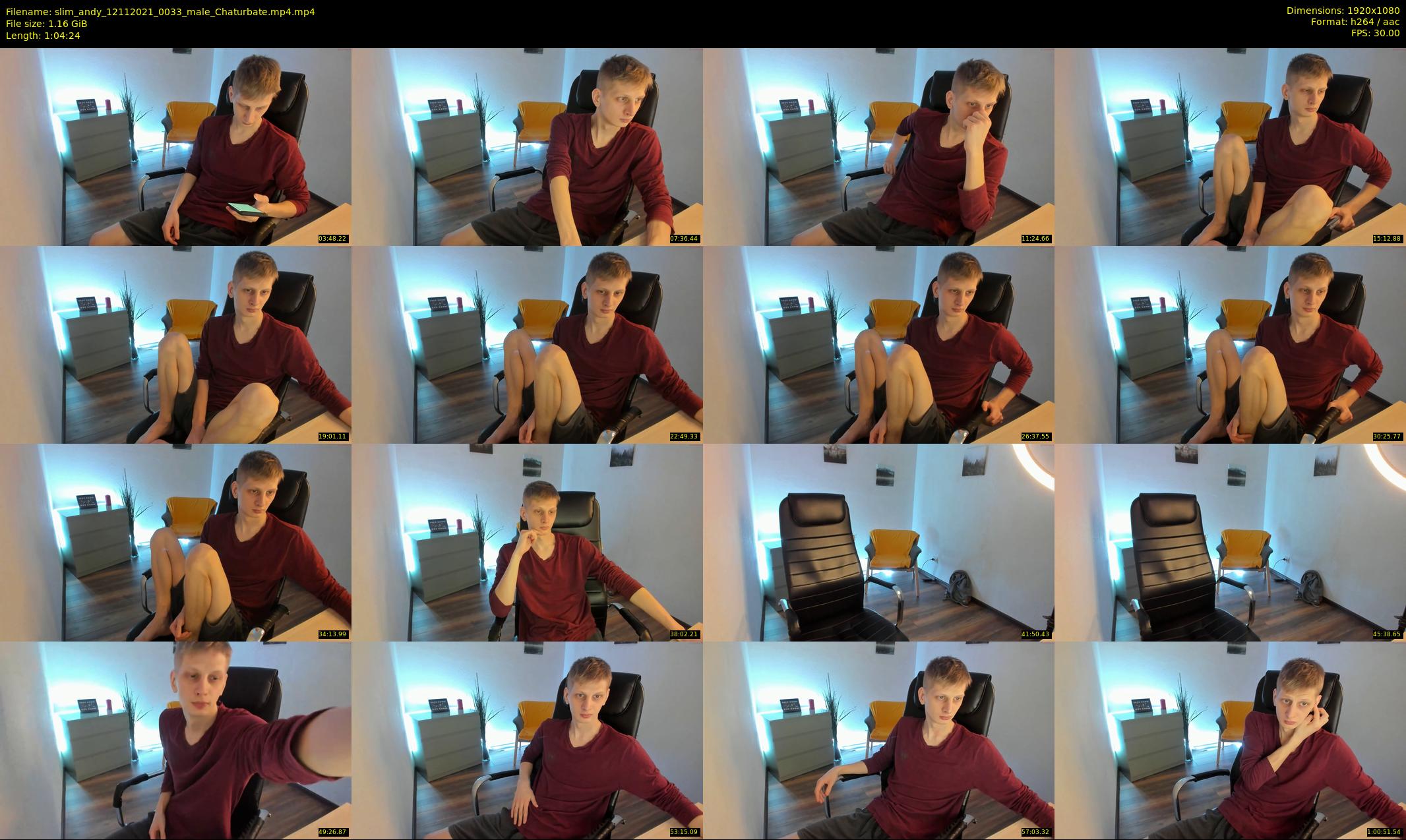 slim_andy — 65 minute Chaturbate male cam show recording, 1080p, Nov 12, 2021