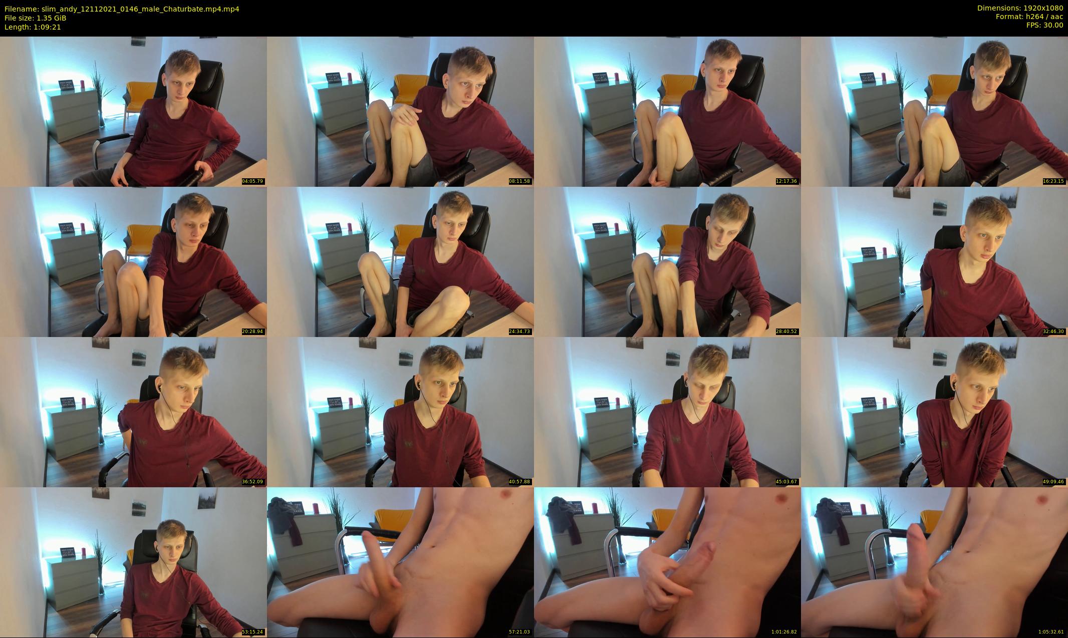 slim_andy — 70 minute Chaturbate male cam show recording, 1080p, Nov 12, 2021