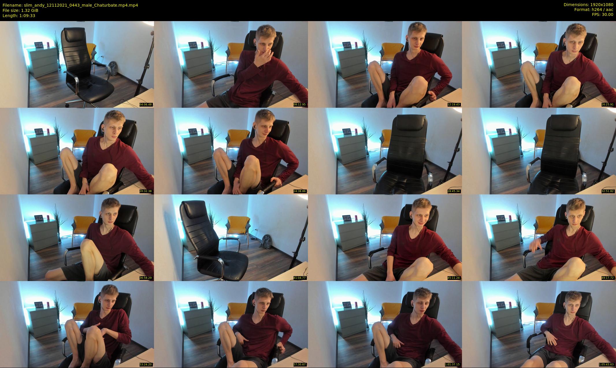 slim_andy — 70 minute Chaturbate male cam show recording, 1080p, Nov 12, 2021