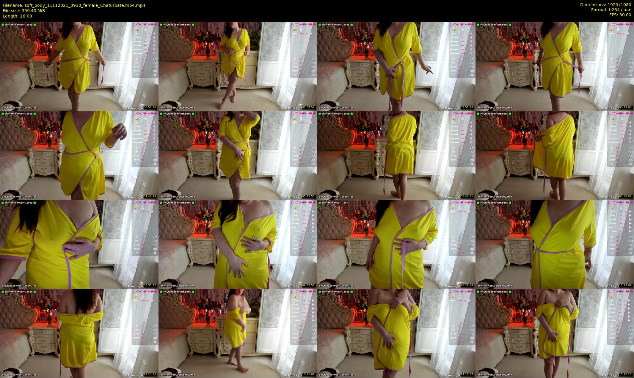 soft_body — 17 minute Chaturbate female cam show recording, 1080p, Nov 11, 2021