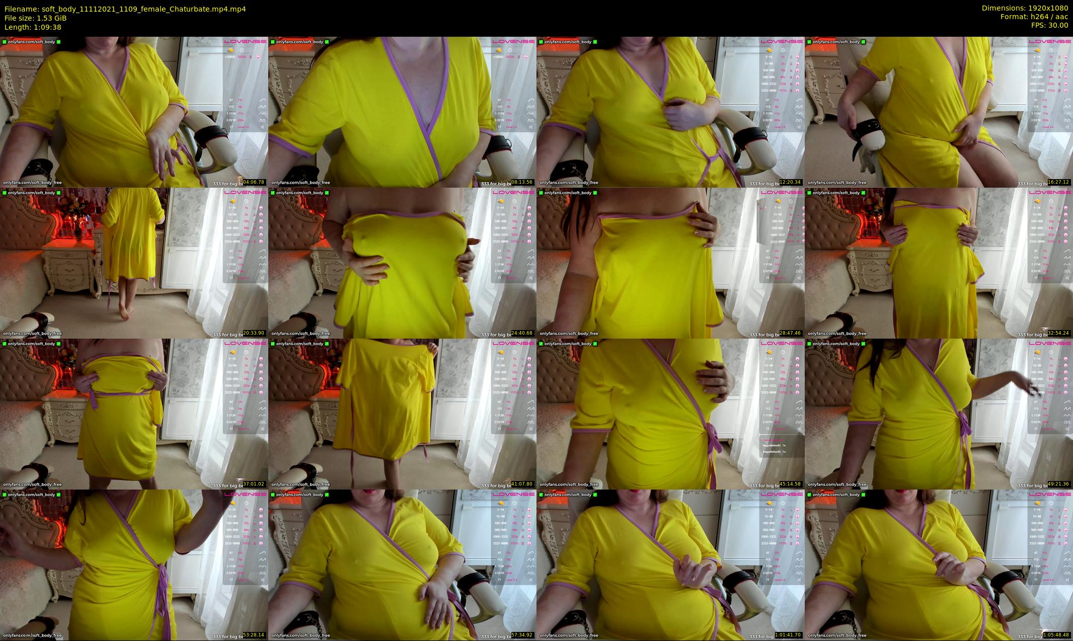 soft_body — 70 minute Chaturbate female cam show recording, 1080p, Nov 11, 2021