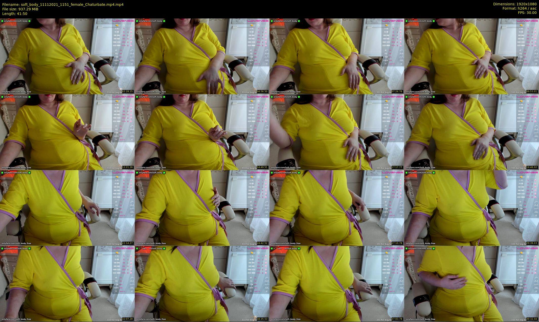soft_body — 42 minute Chaturbate female cam show recording, 1080p, Nov 11, 2021