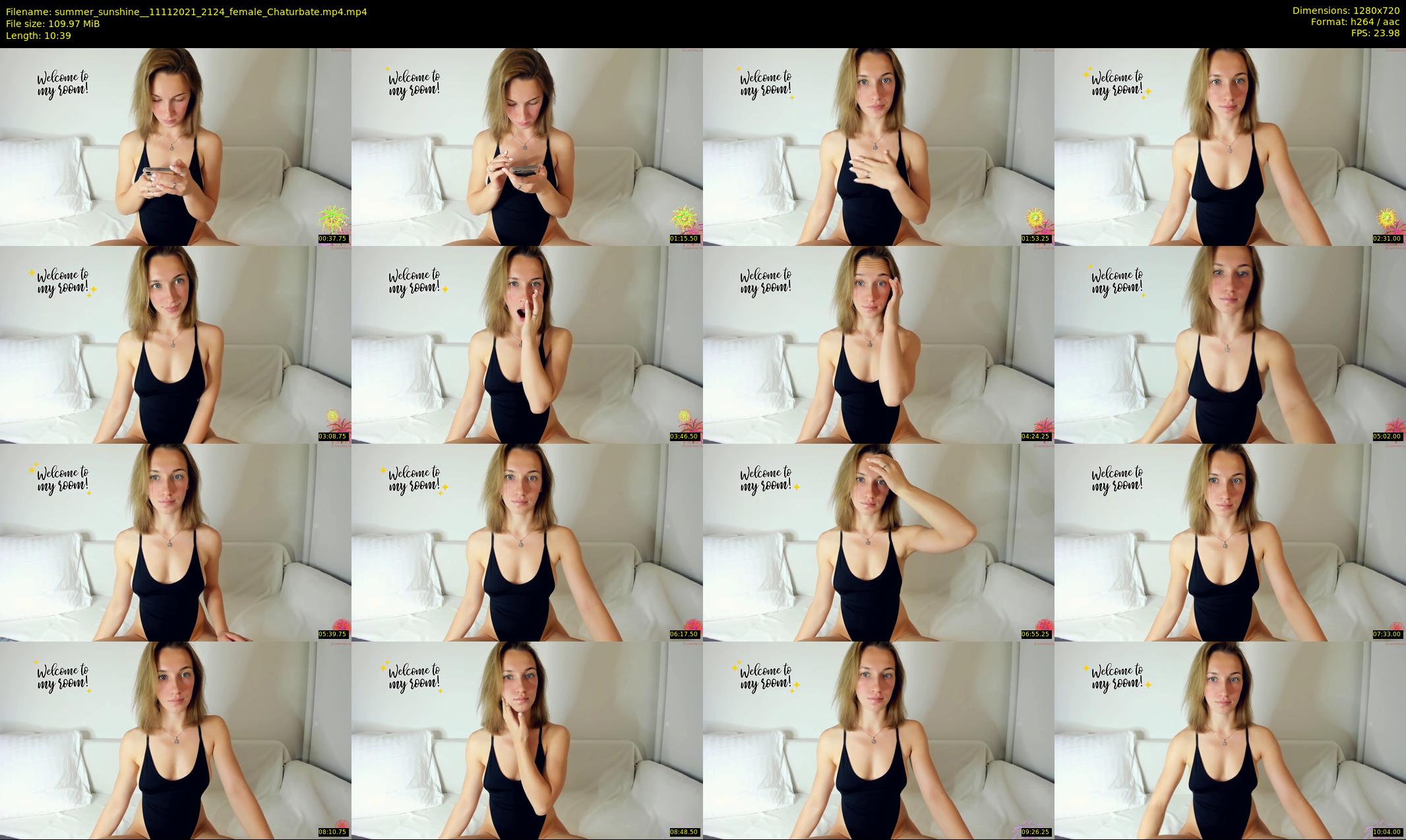summer_sunshine_ — 11 minute Chaturbate female cam show recording, 720p, Nov 11, 2021