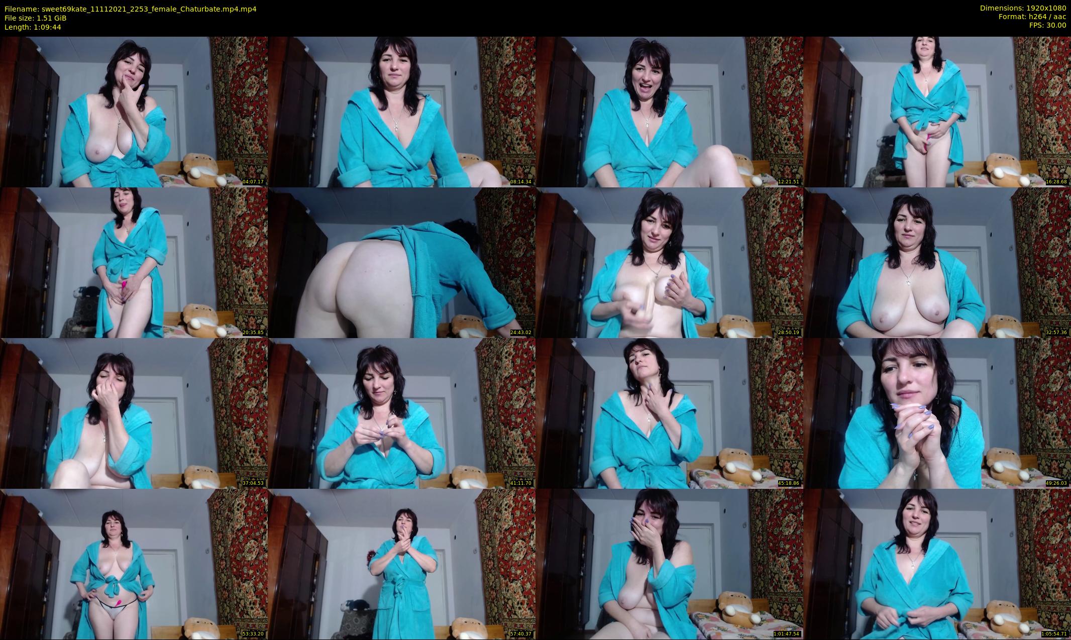 sweet69kate — 70 minute Chaturbate female cam show recording, 1080p, Nov 11, 2021
