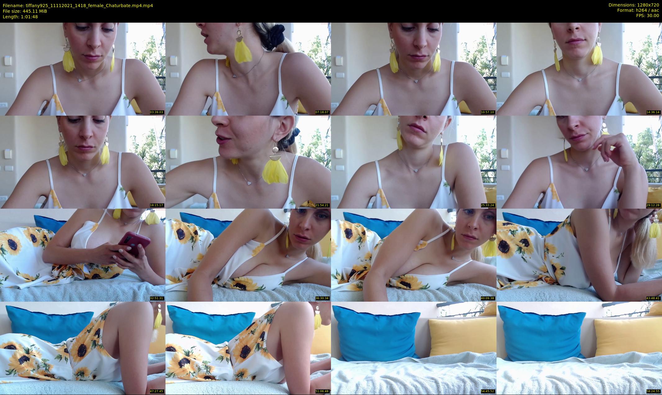 tiffany925 — 62 minute Chaturbate female cam show recording, 720p, Nov 11, 2021