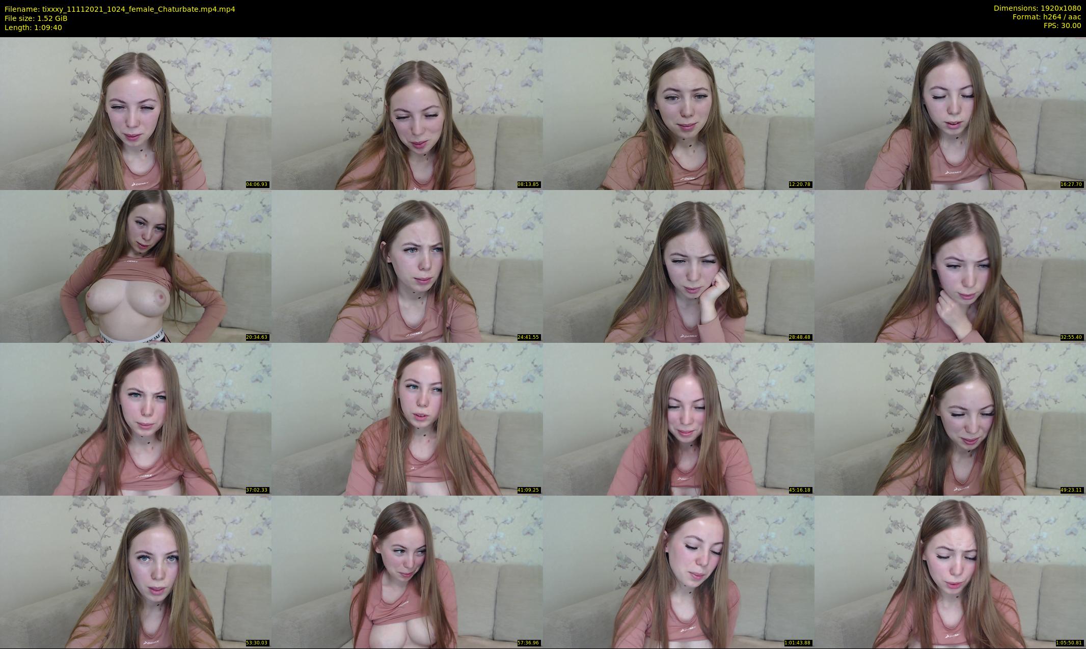 tixxxy — 70 minute Chaturbate female cam show recording, 1080p, Nov 11, 2021