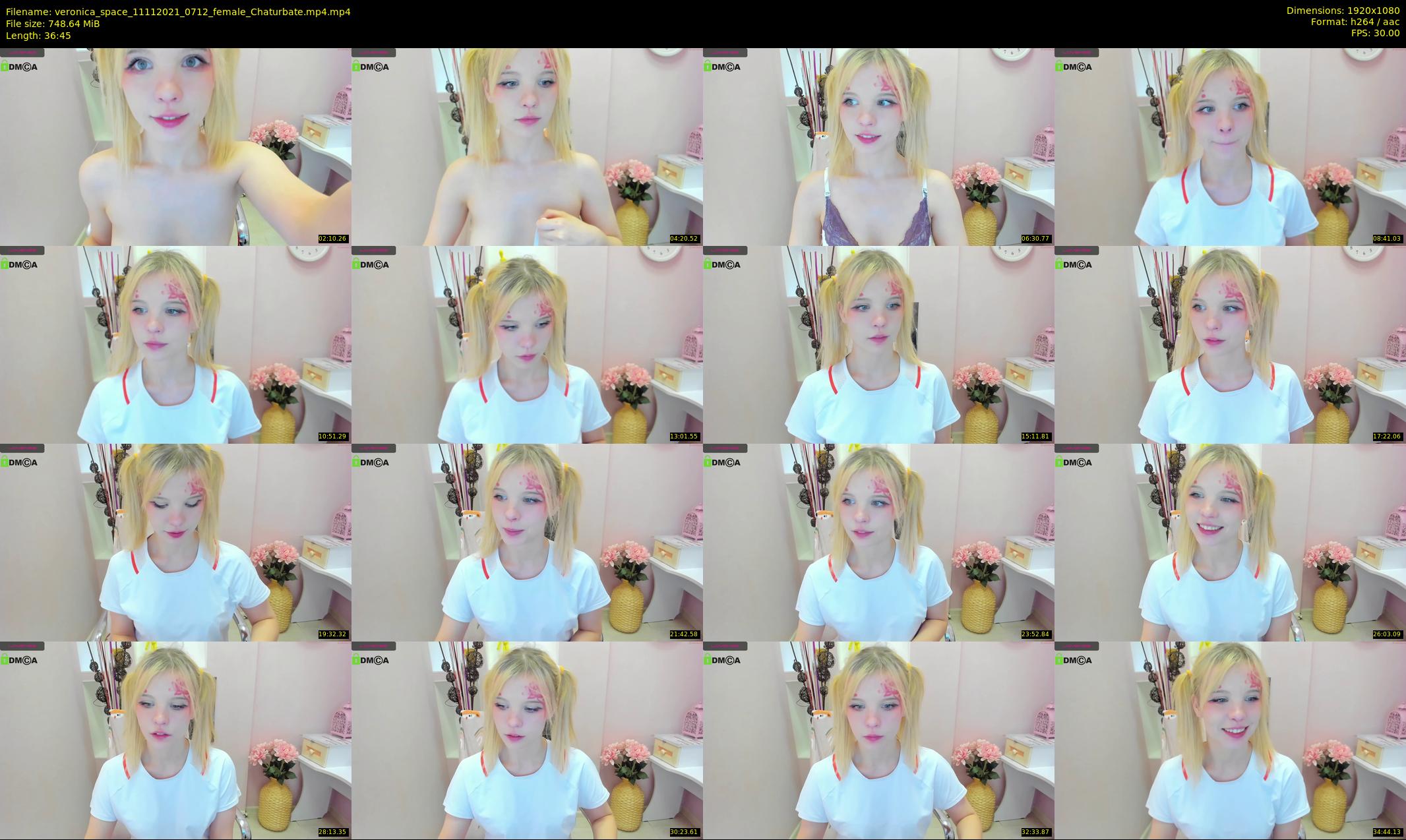 veronica_space — 37 minute Chaturbate female cam show recording, 1080p, Nov 11, 2021