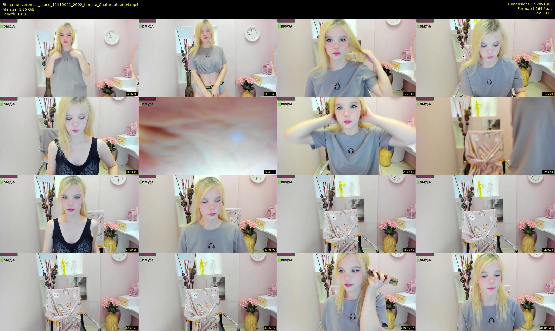 veronica_space — 70 minute Chaturbate female cam show recording, 1080p, Nov 11, 2021