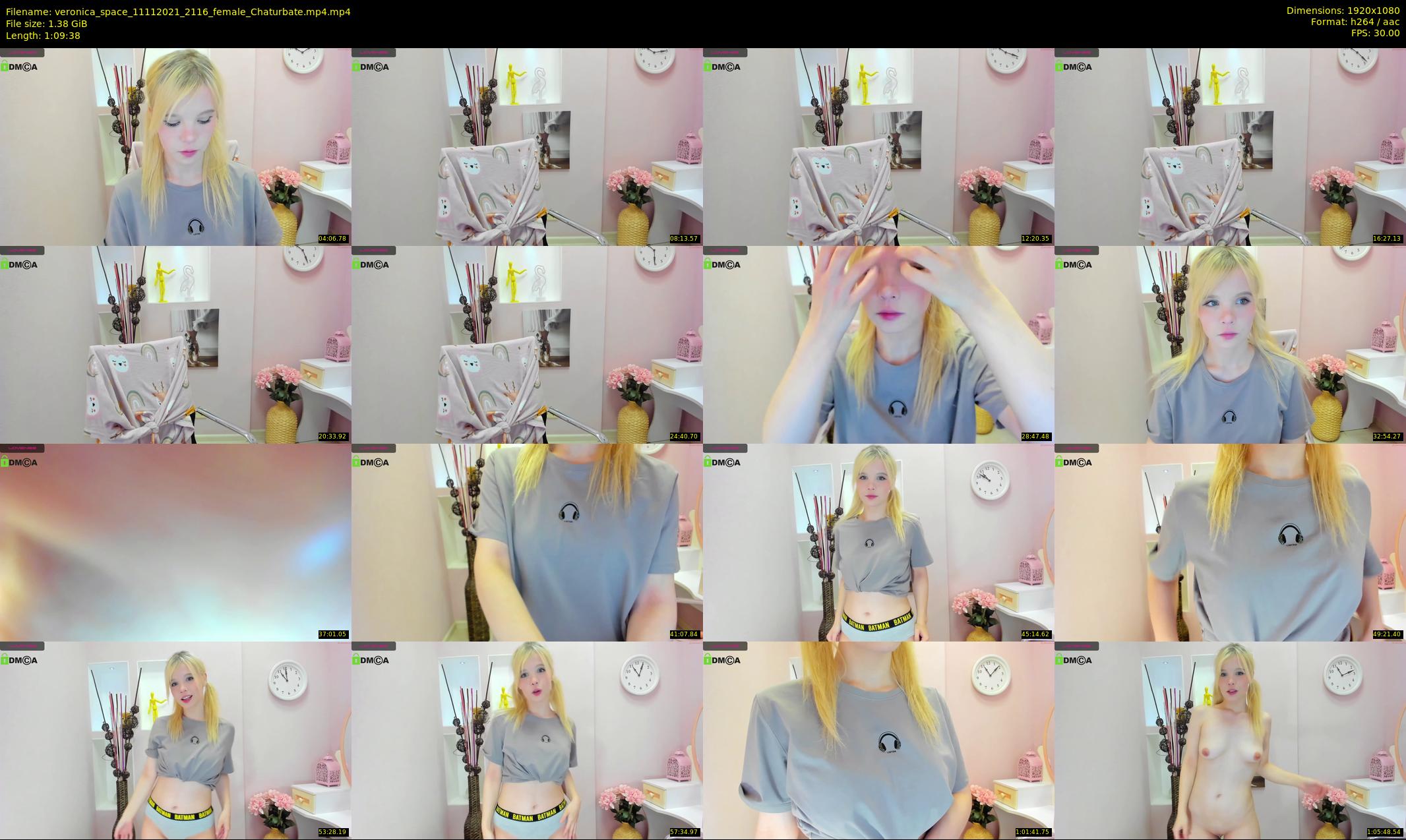 veronica_space — 70 minute Chaturbate female cam show recording, 1080p, Nov 11, 2021