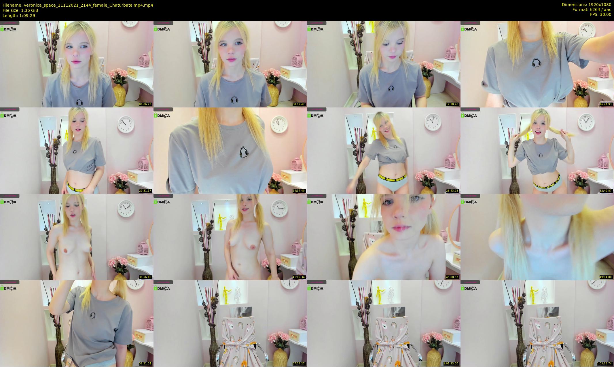 veronica_space — 70 minute Chaturbate female cam show recording, 1080p, Nov 11, 2021